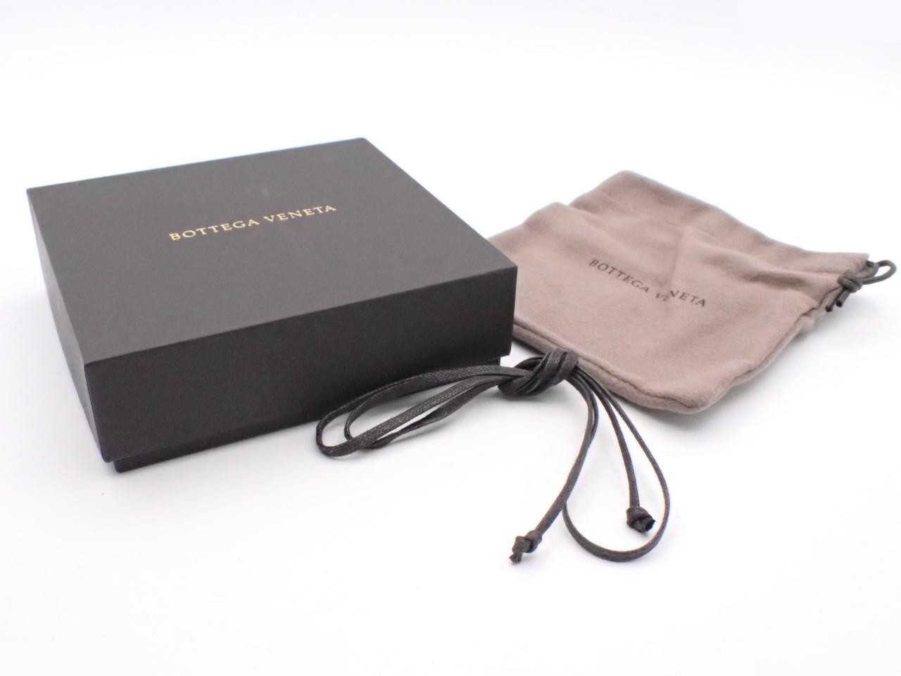 Double Intrecciato Bracelet, Brown, Total Length Approx. 28cm — view 4