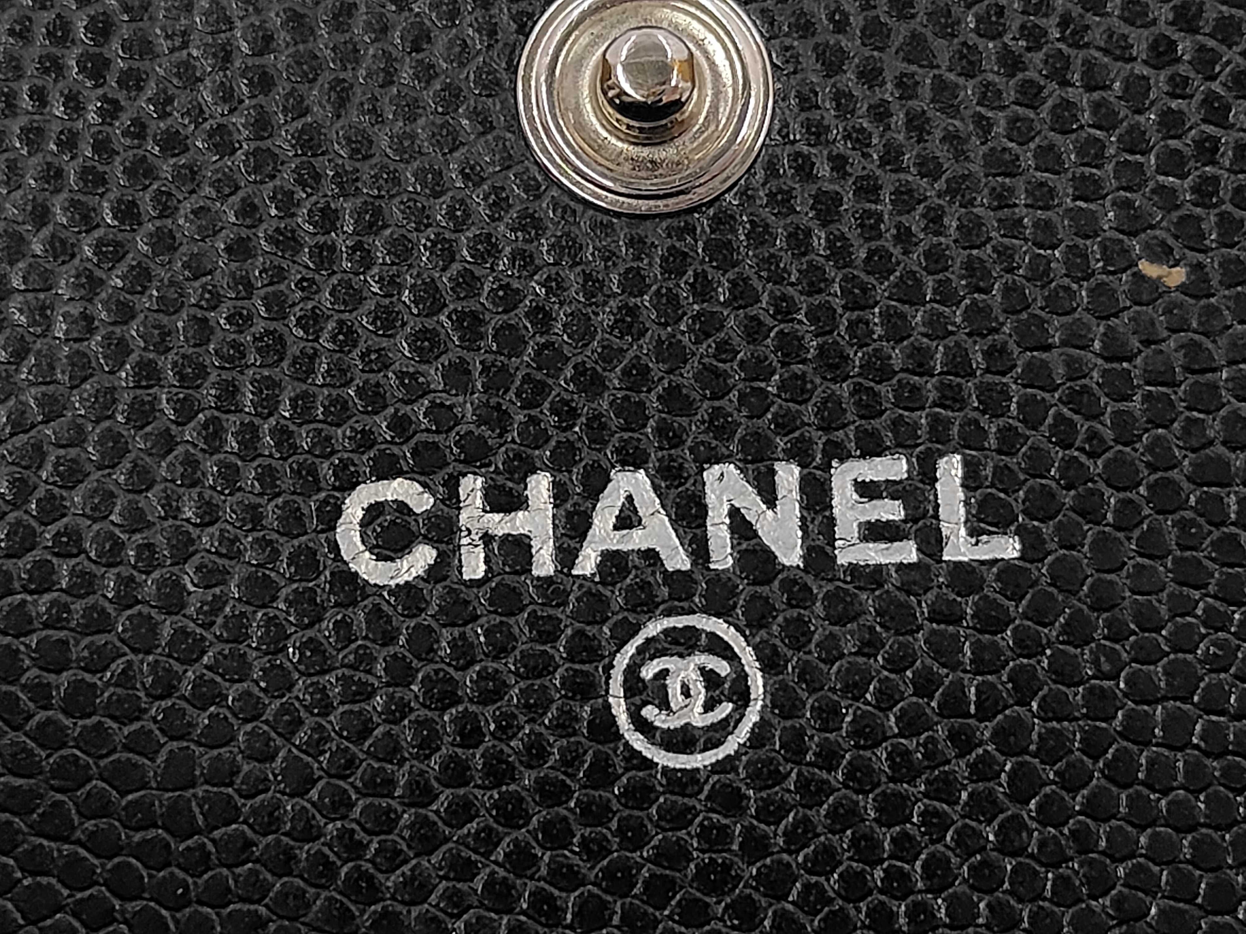 Boy Chanel Bi-fold Long Wallet, Caviar Leather, Noir (31676791) — view 4