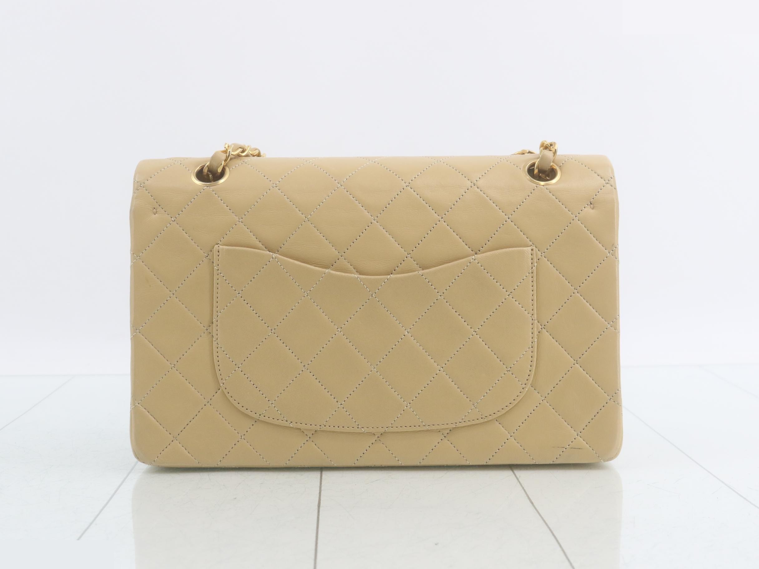 Lambskin WW with guarantee, beige matelassé — view 2