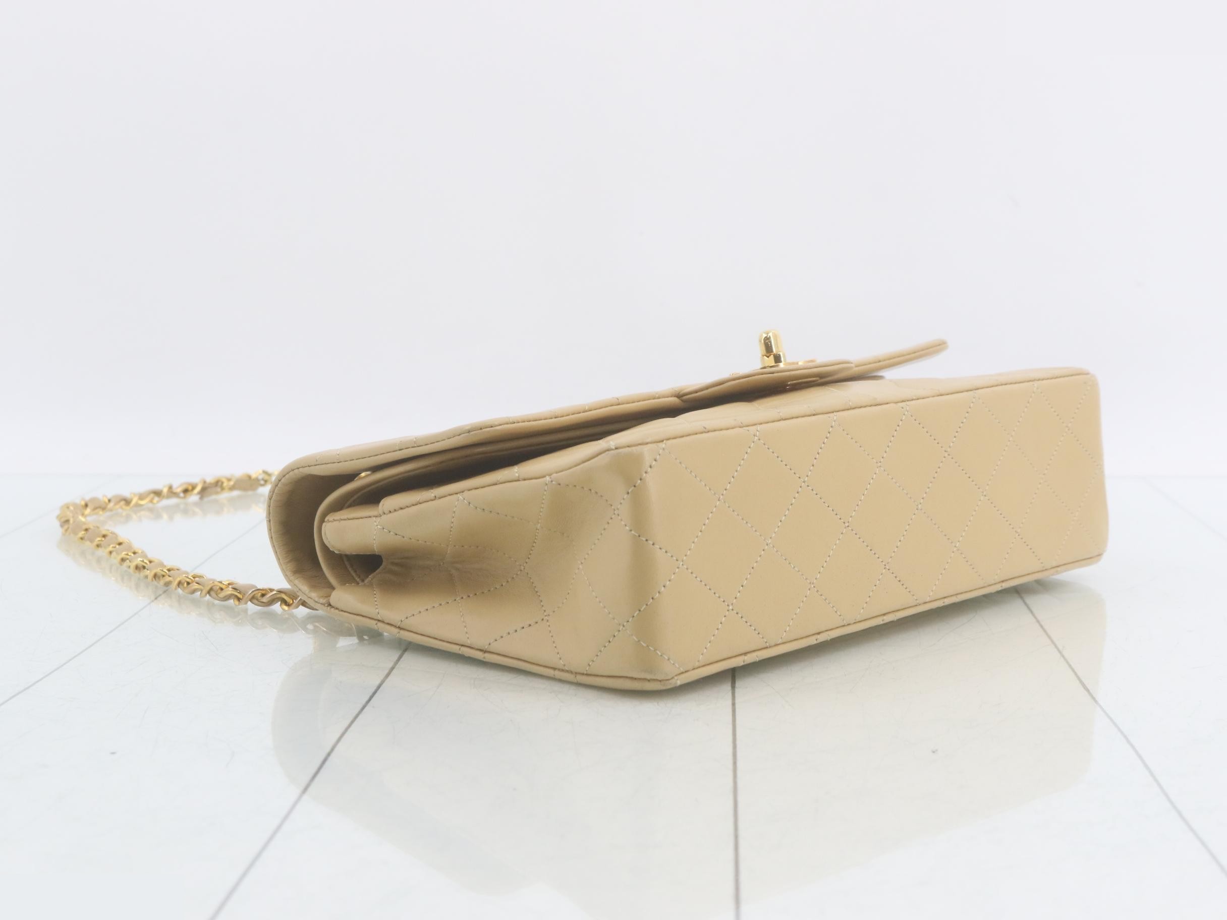 Lambskin WW with guarantee, beige matelassé — view 5