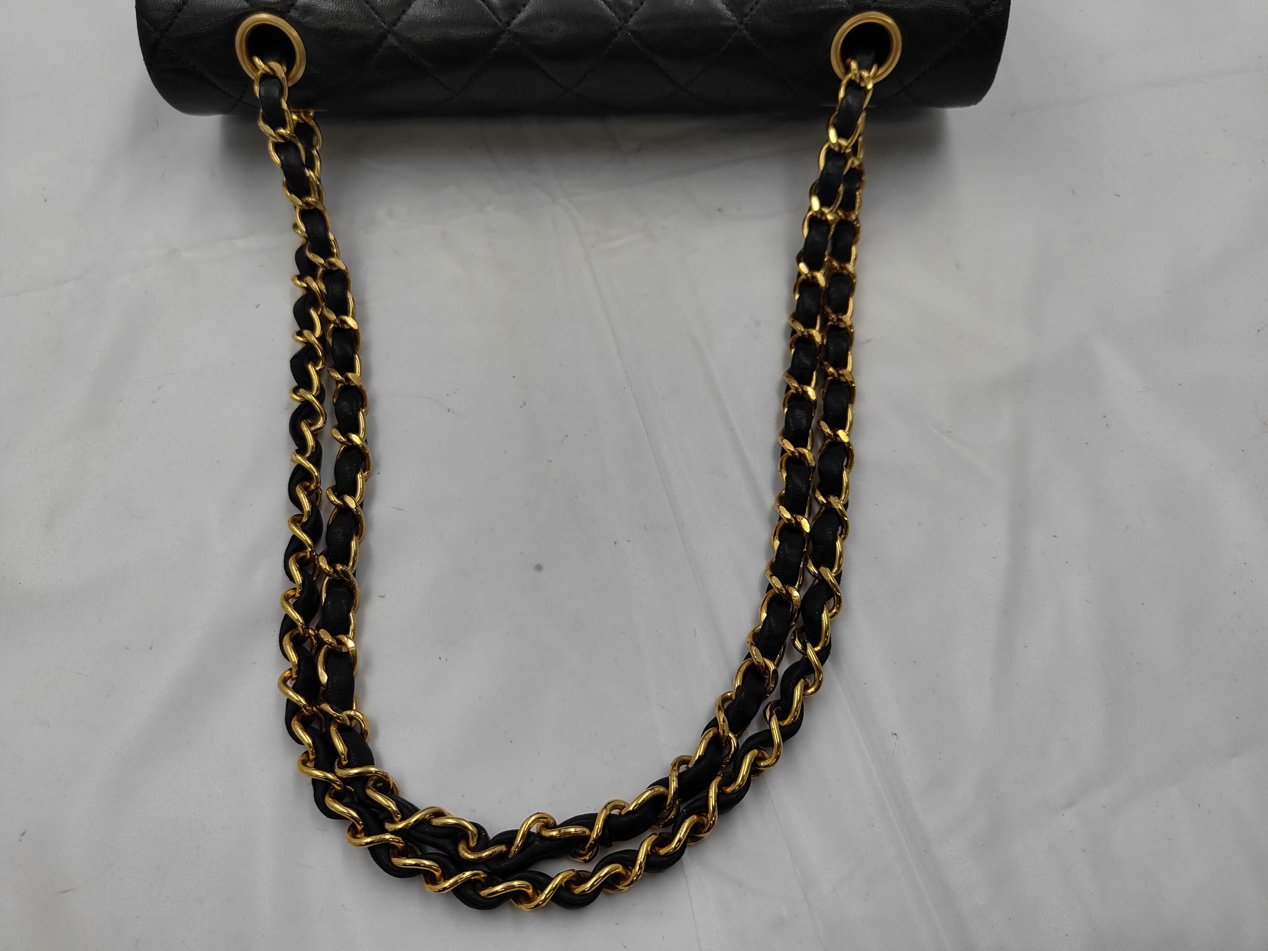 Matelassé Double Flap Lambskin Chain Shoulder Bag (Series 3) — view 3