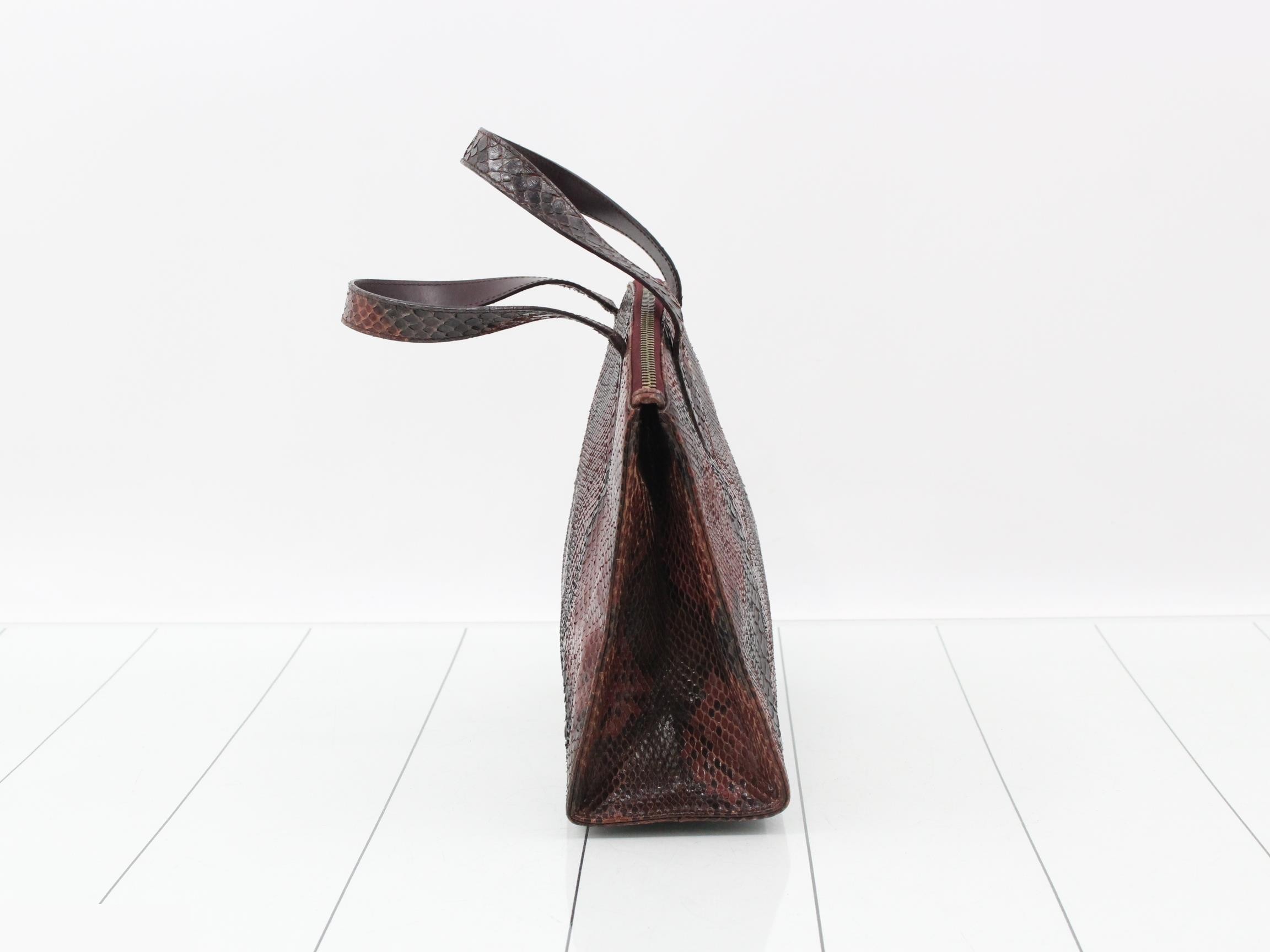 Python handbag — view 3