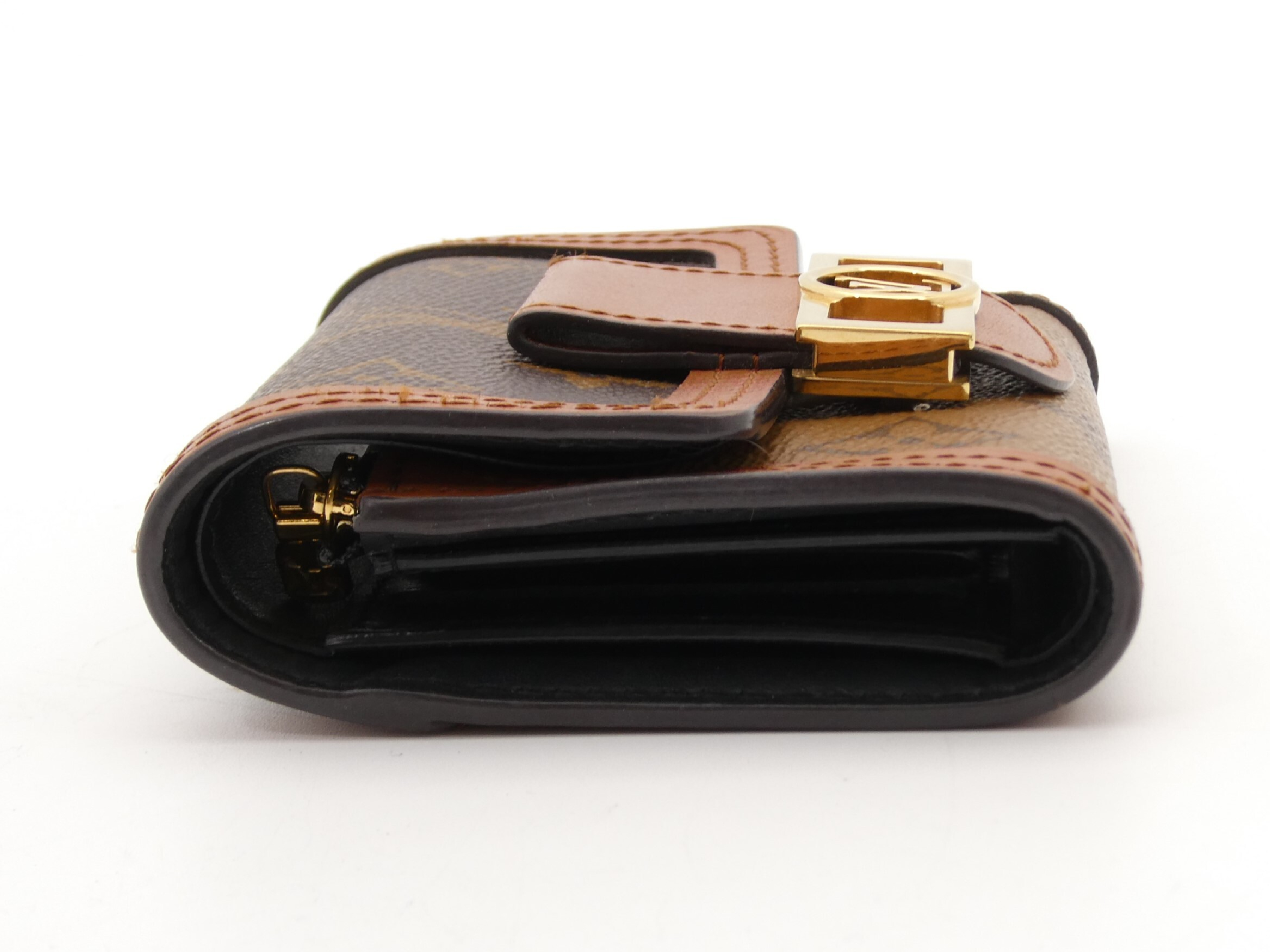 Monogram Reverse Portefeuille Dauphine Wallet (IC card compatible) — view 4