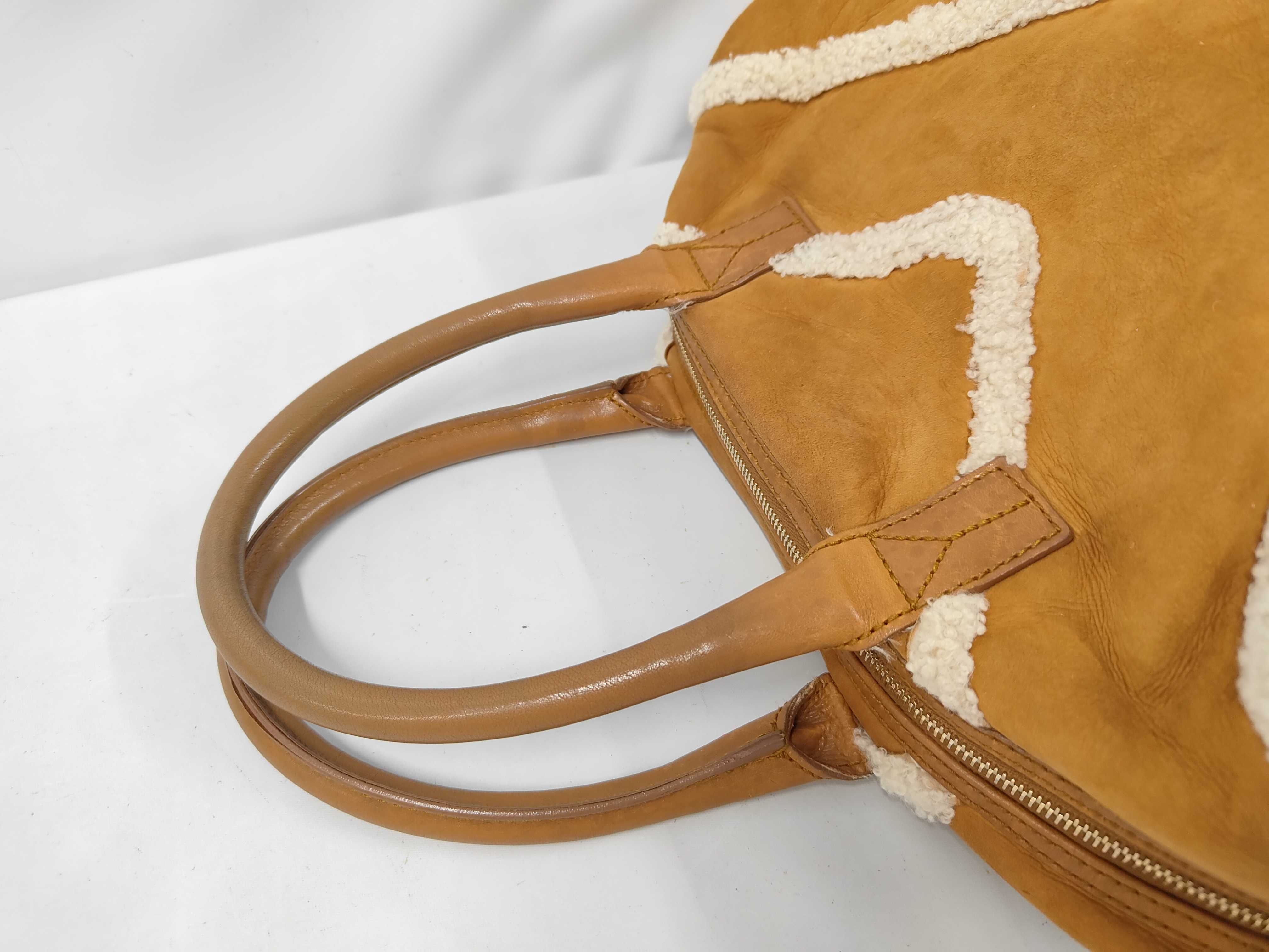 shearling tote bag — view 5