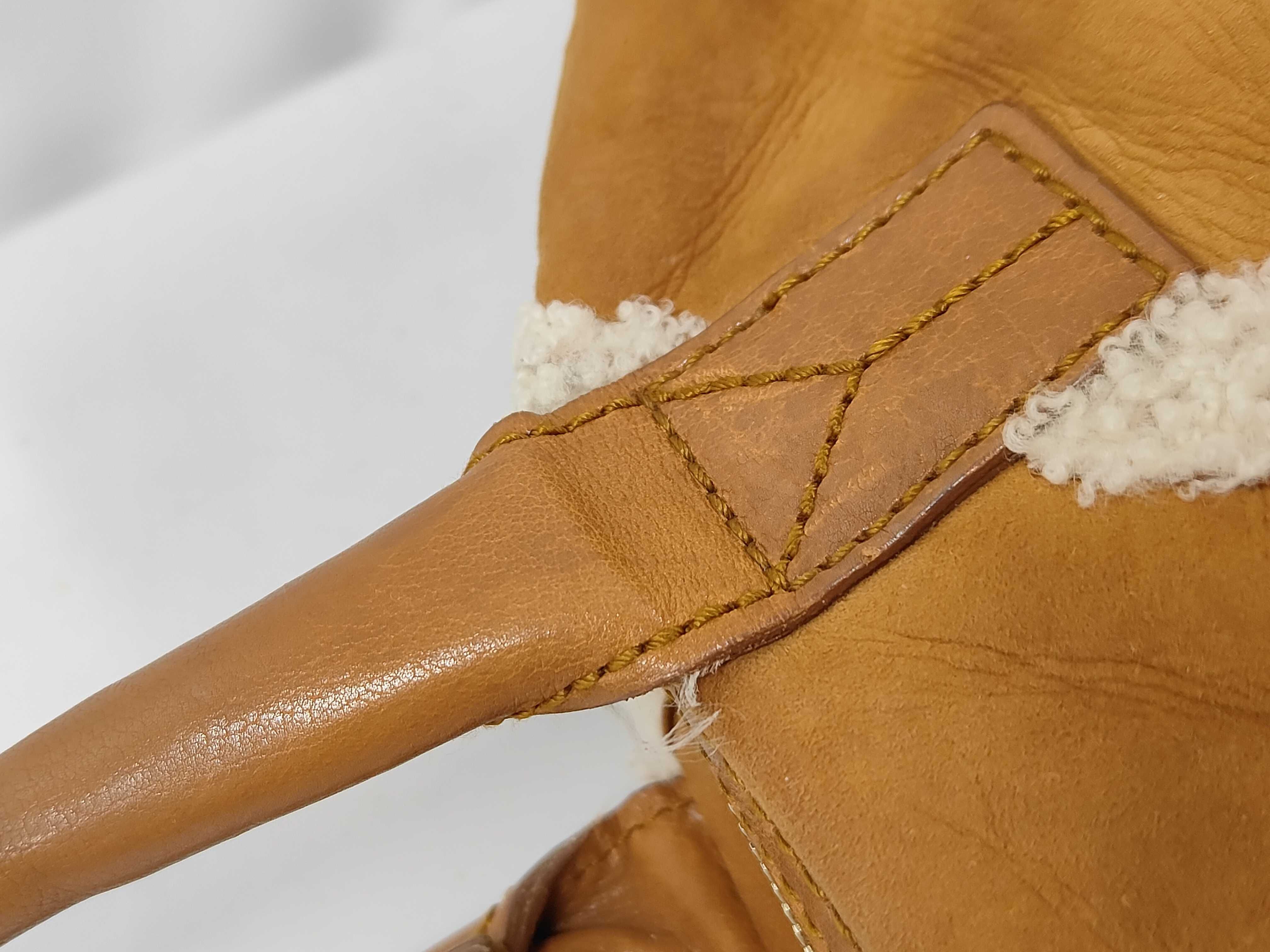 shearling tote bag — view 6