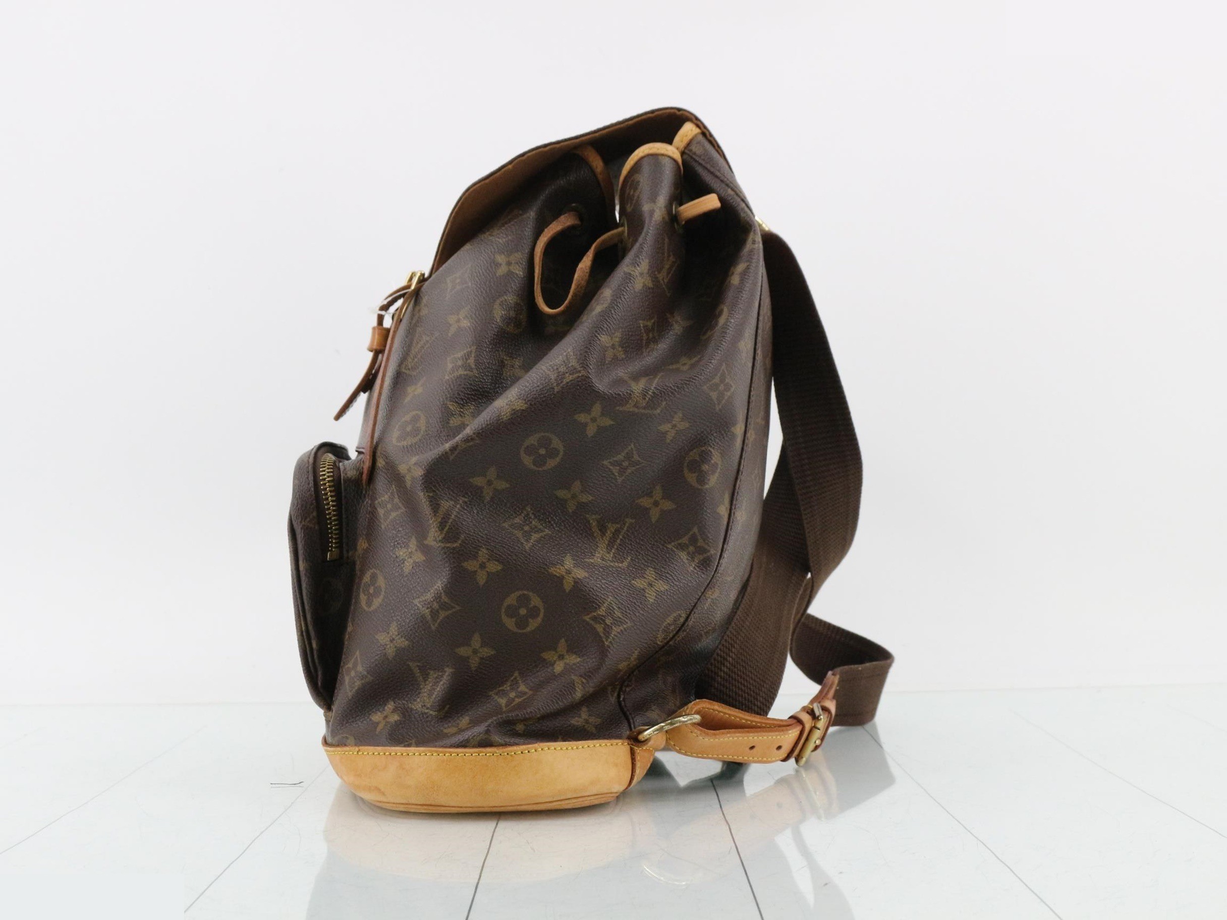 LV Monogram Montsouris GM Backpack — view 3