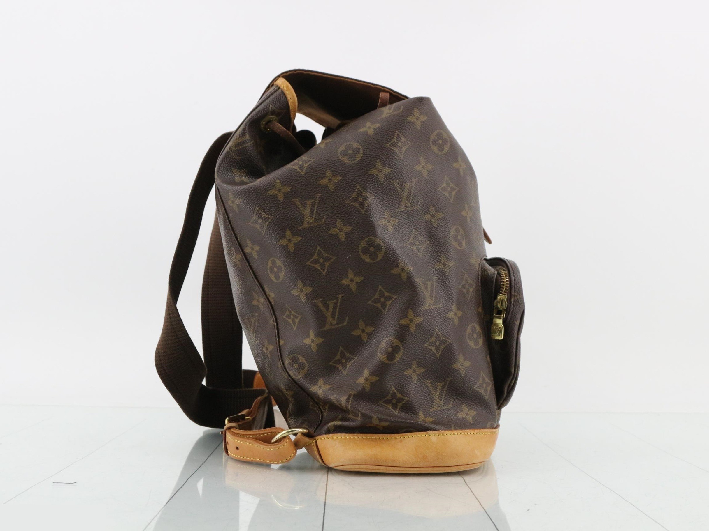 LV Monogram Montsouris GM Backpack — view 4
