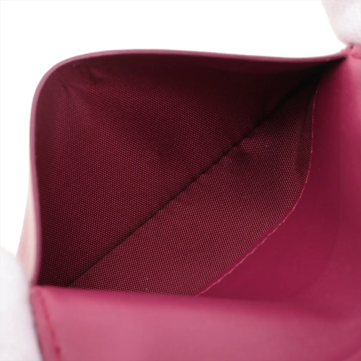 Intrecciato Leather Coin Case, Purple — view 5