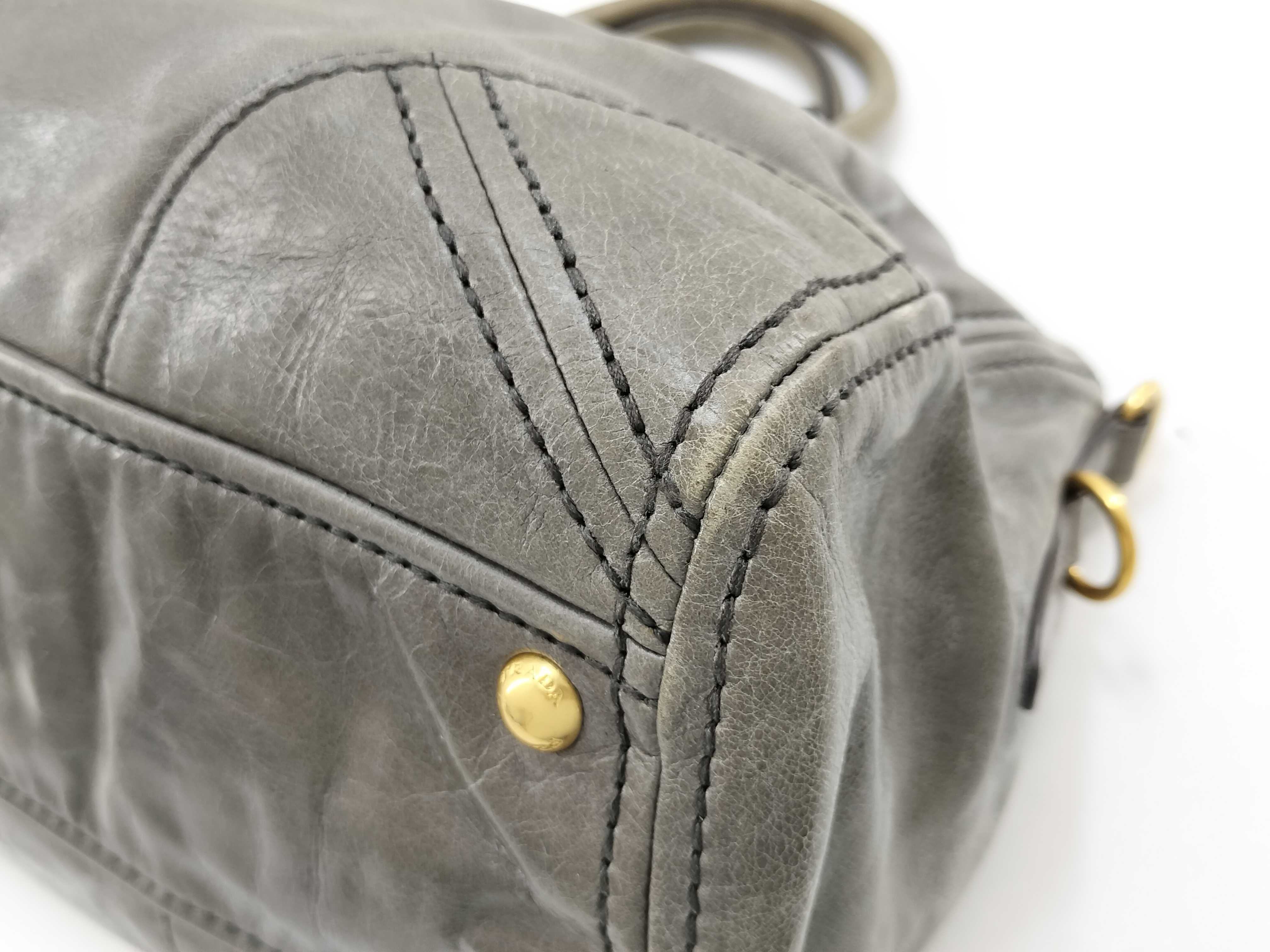 Vitello Shine 2-Way Tote Shoulder Bag — view 8