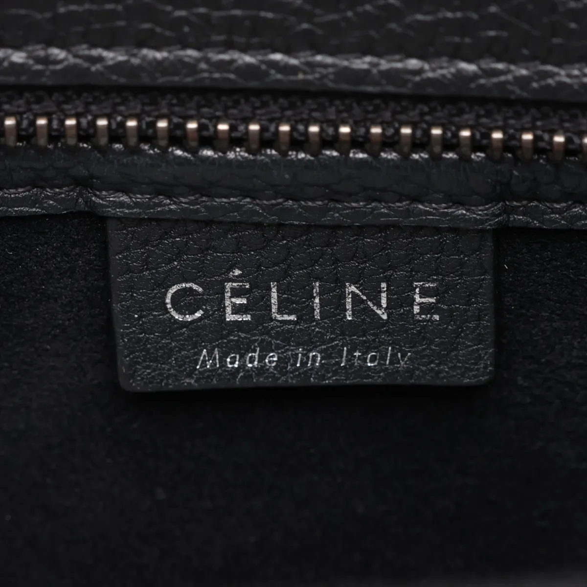Luggage Nano Shopper Leather 2-Way Handbag, Black — view 11