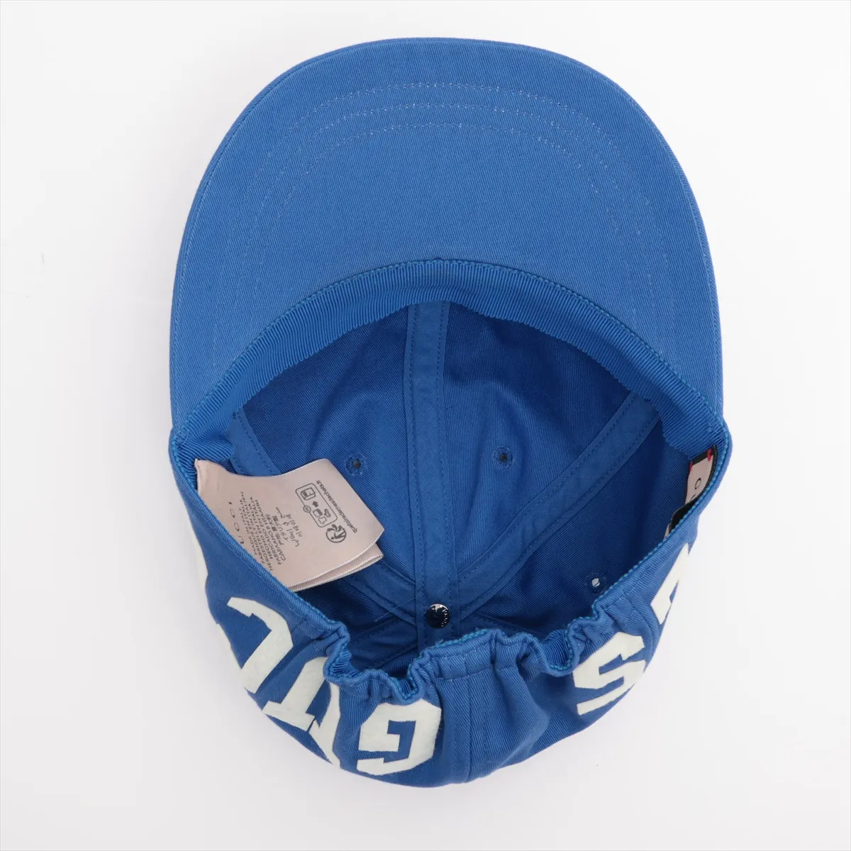 751400 Logo Cap, Size S (57cm), Cotton, Blue. — view 4