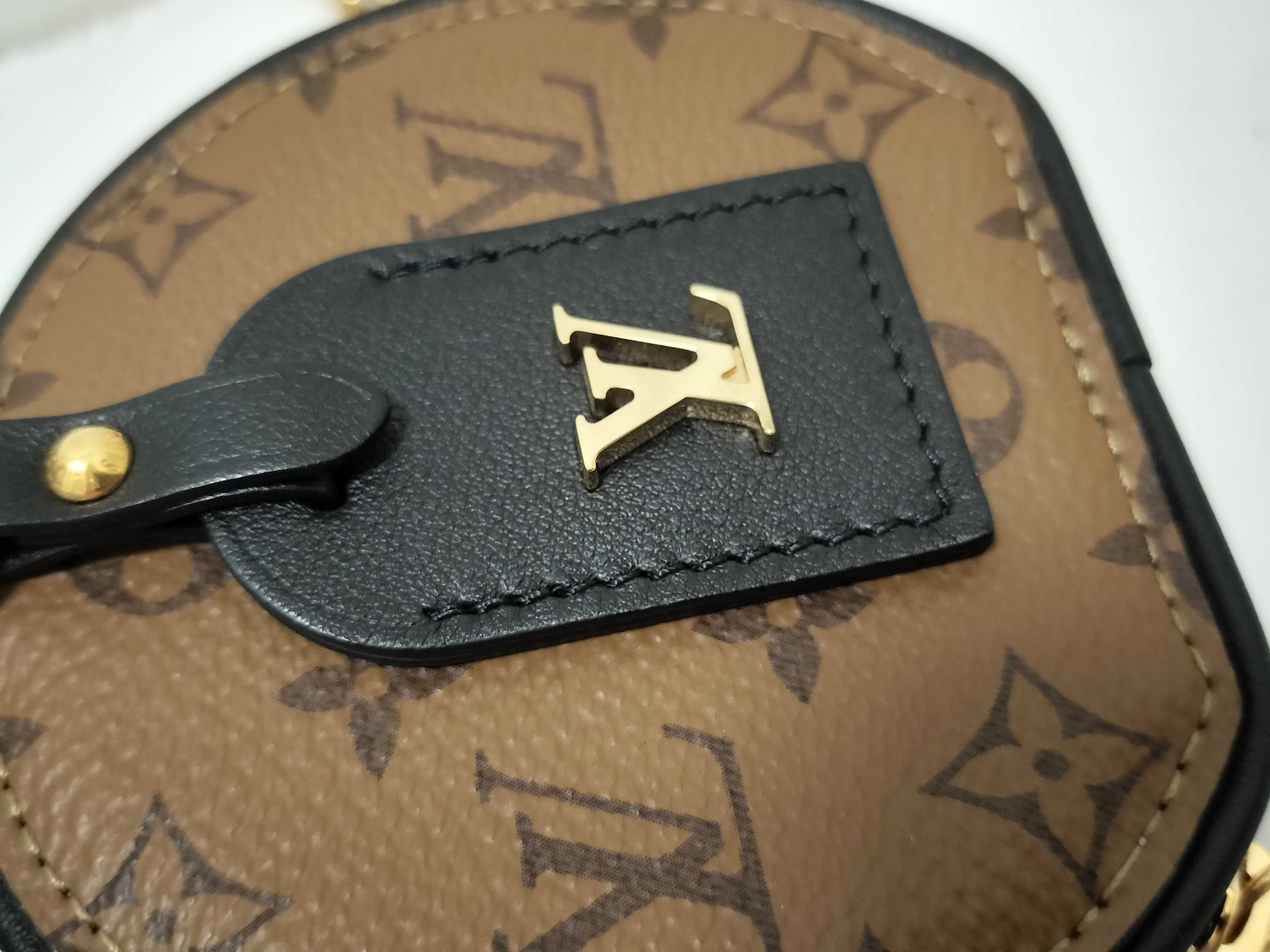 IC chip Louis Vuitton Boite Chapeau Mini Monogram Shoulder Bag — view 12