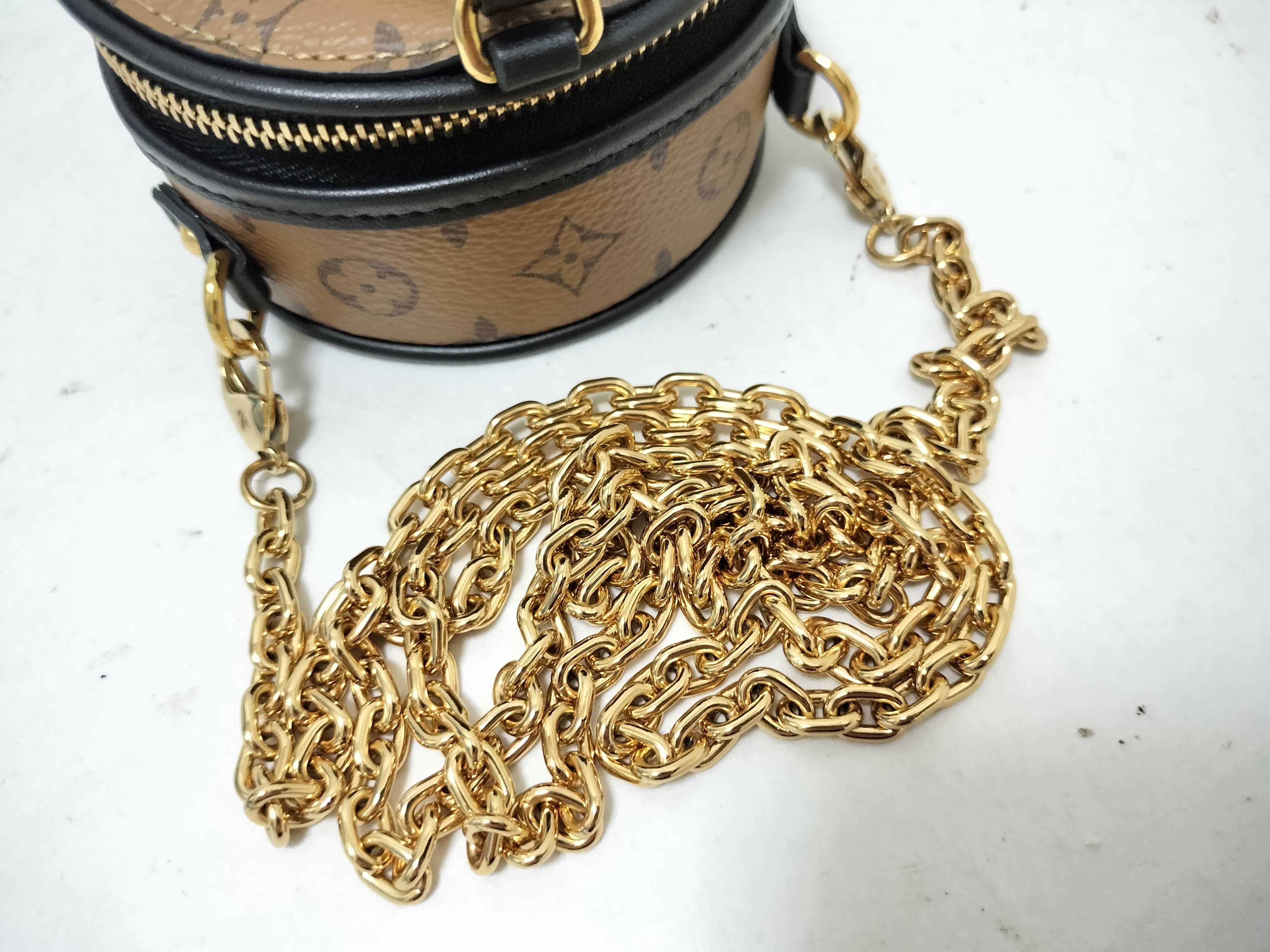IC chip Louis Vuitton Boite Chapeau Mini Monogram Shoulder Bag — view 3