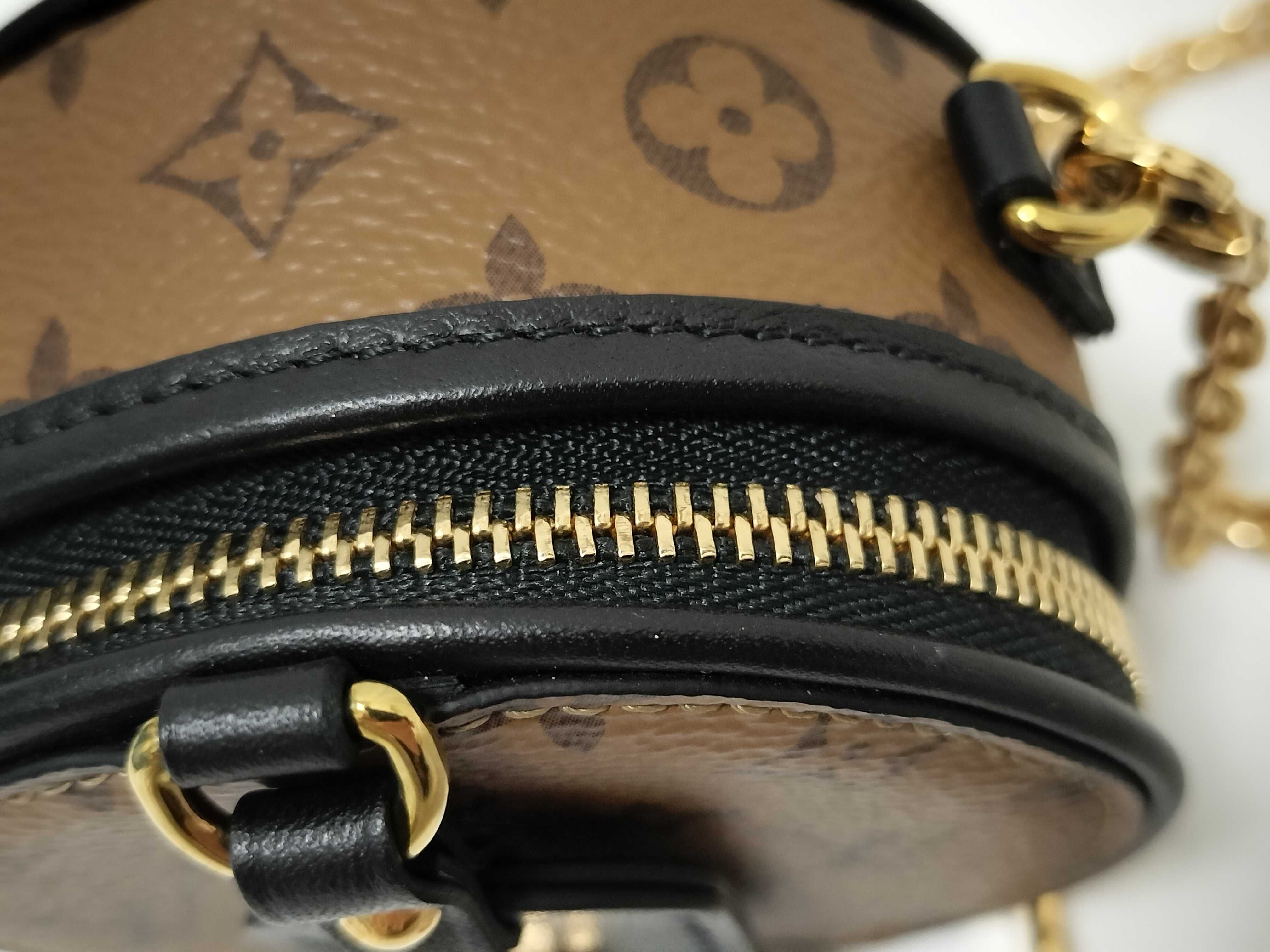 IC chip Louis Vuitton Boite Chapeau Mini Monogram Shoulder Bag — view 6