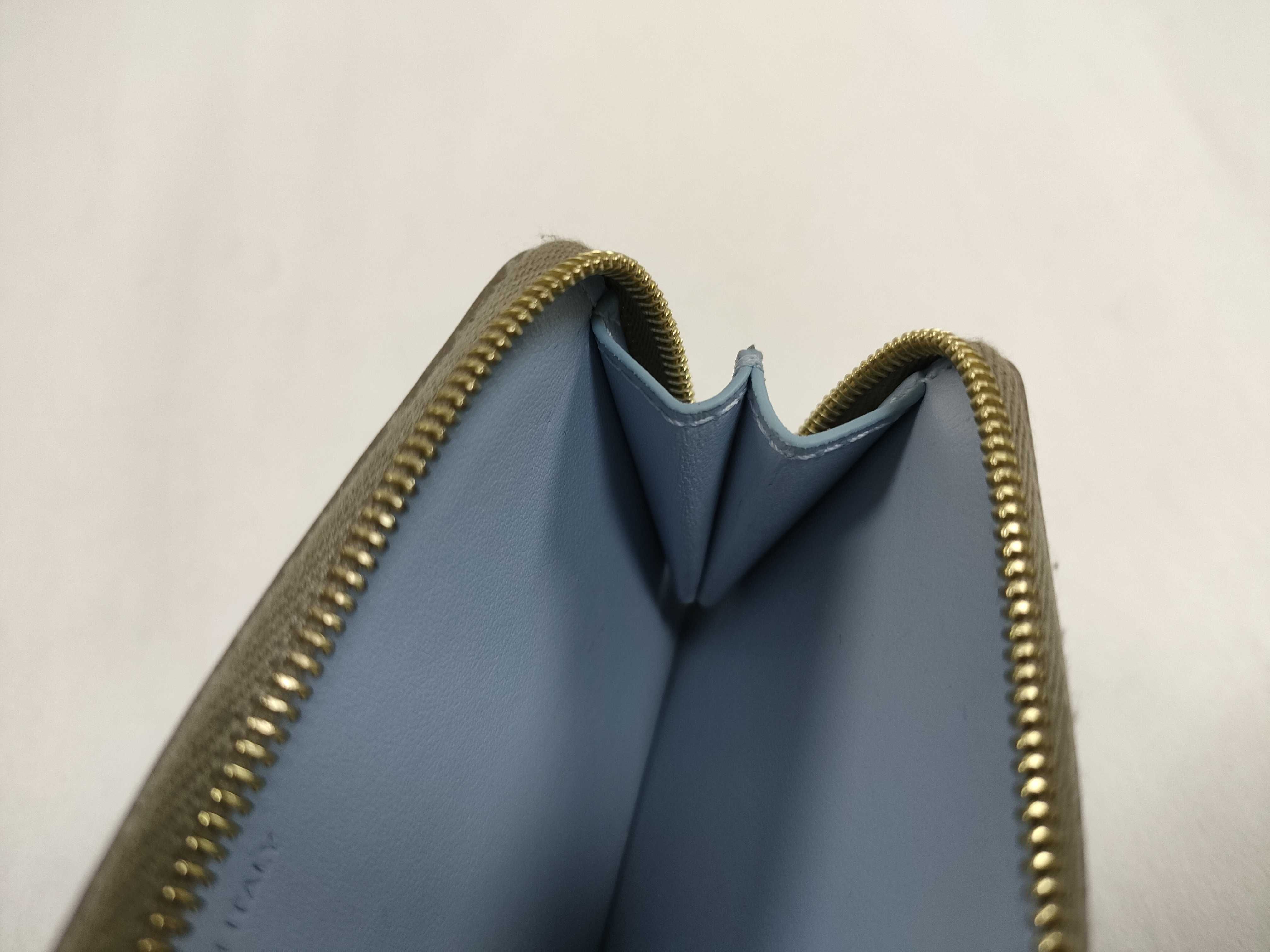 Leather Fragment Case, Beige, Card Case — view 9