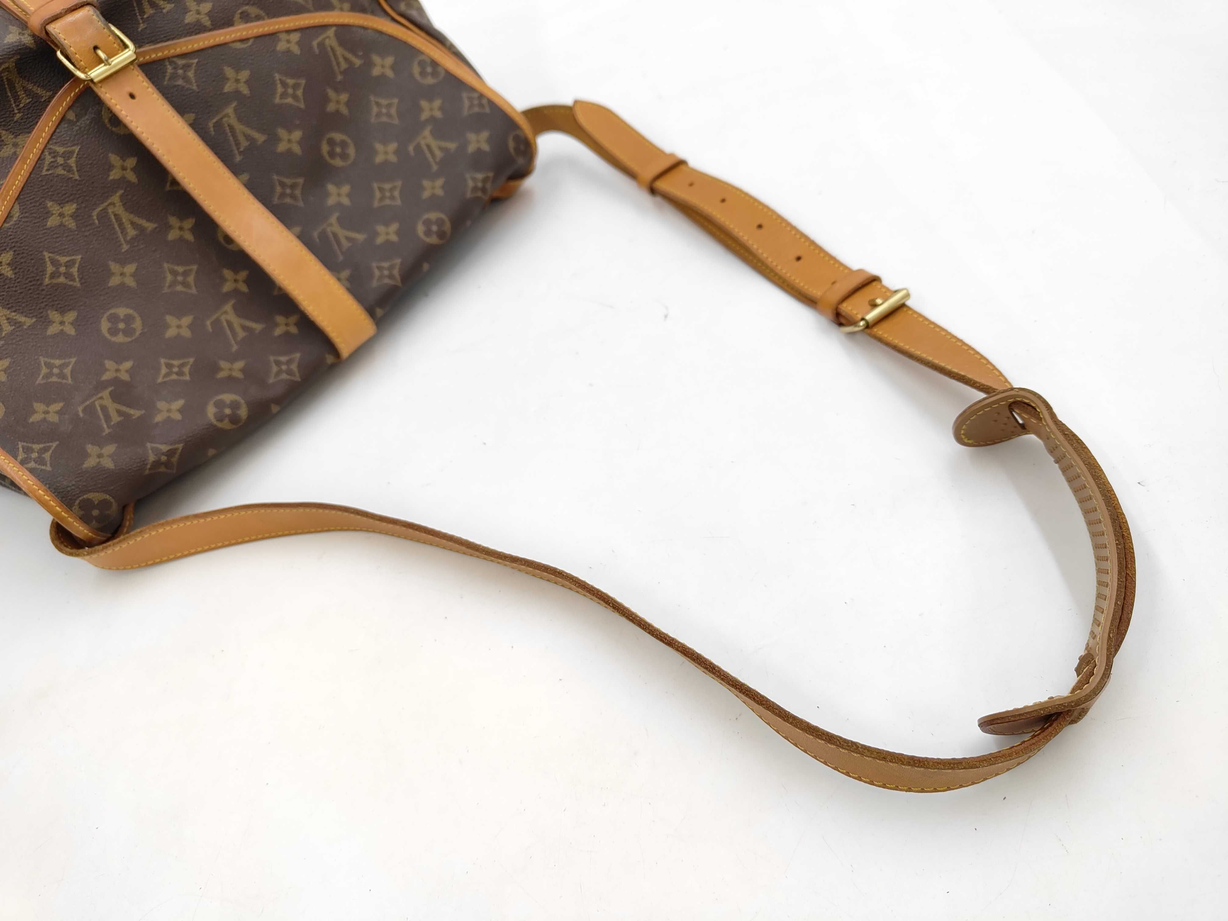 Monogram LV Saumur Shoulder Bag — view 4