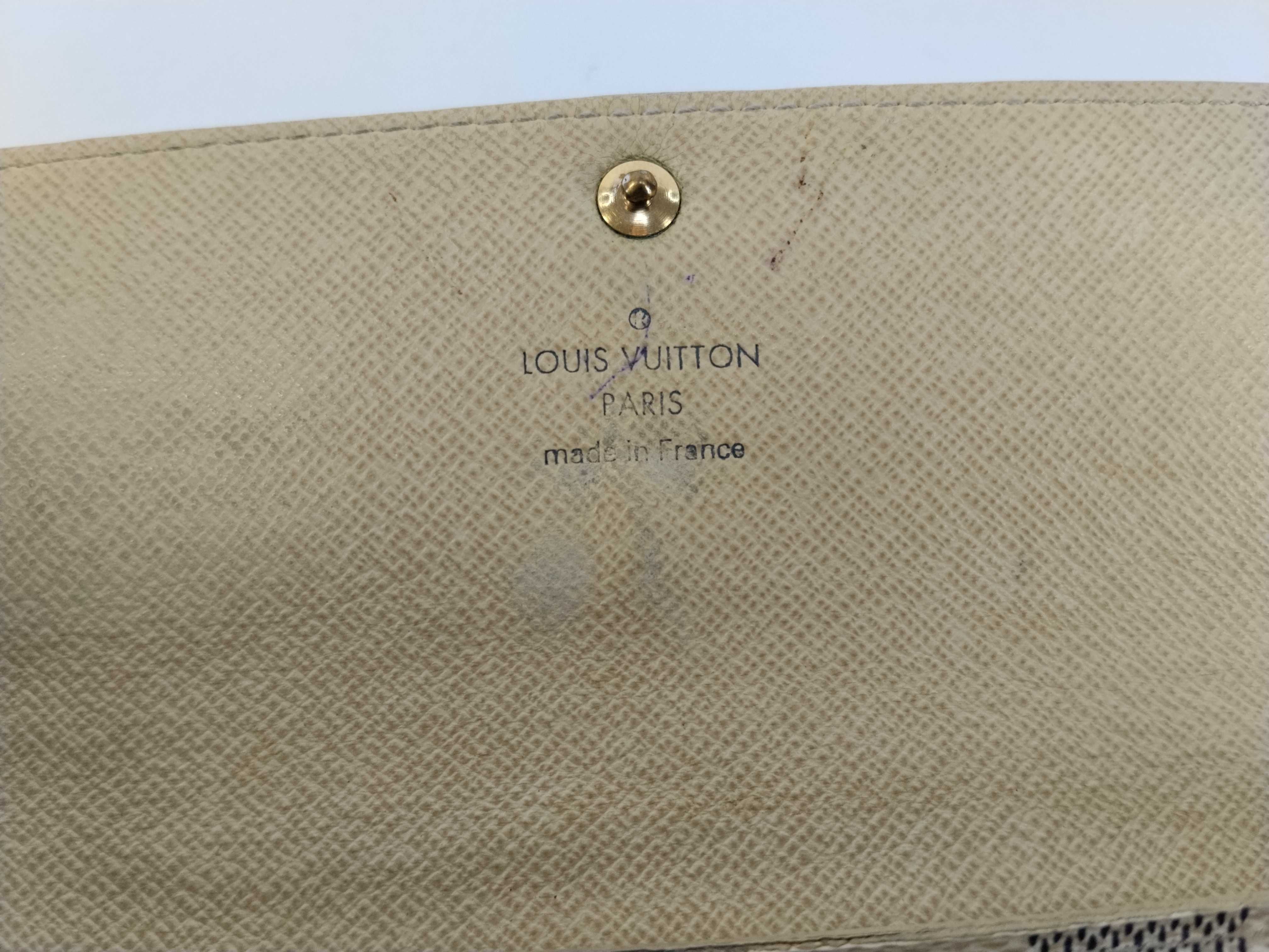 Damier Azur LV Wallet Blue/White — view 10