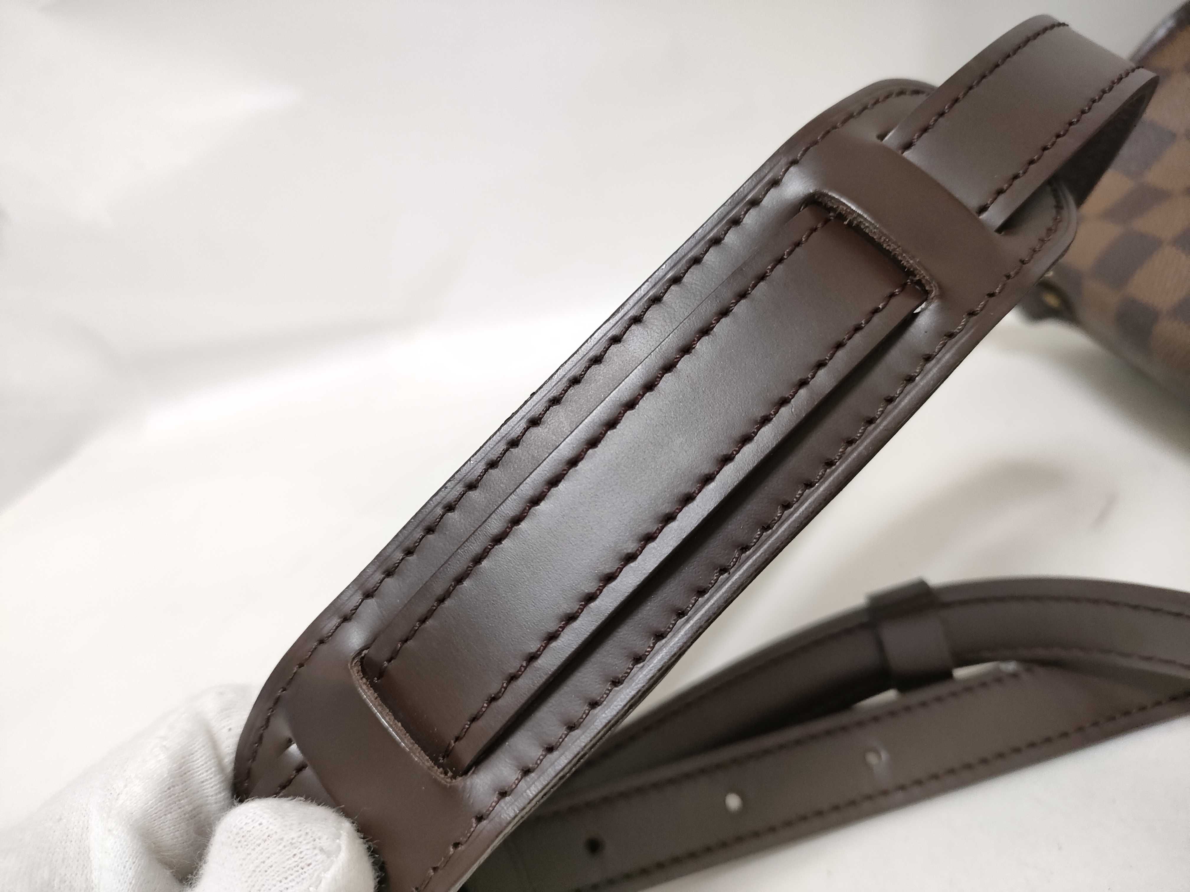 Damier Saumur 30 N48081 MB1027 Brown Shoulder Bag — view 4