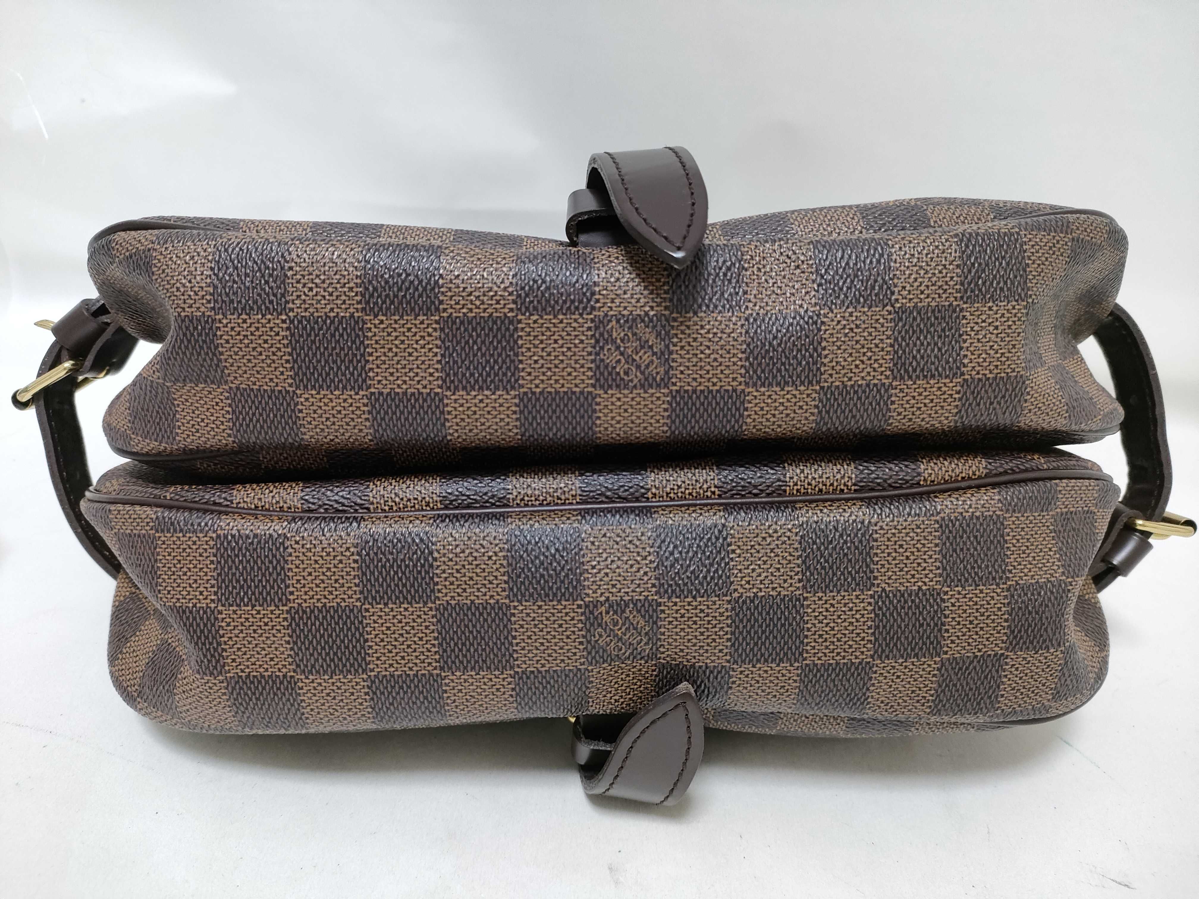 Damier Saumur 30 N48081 MB1027 Brown Shoulder Bag — view 7