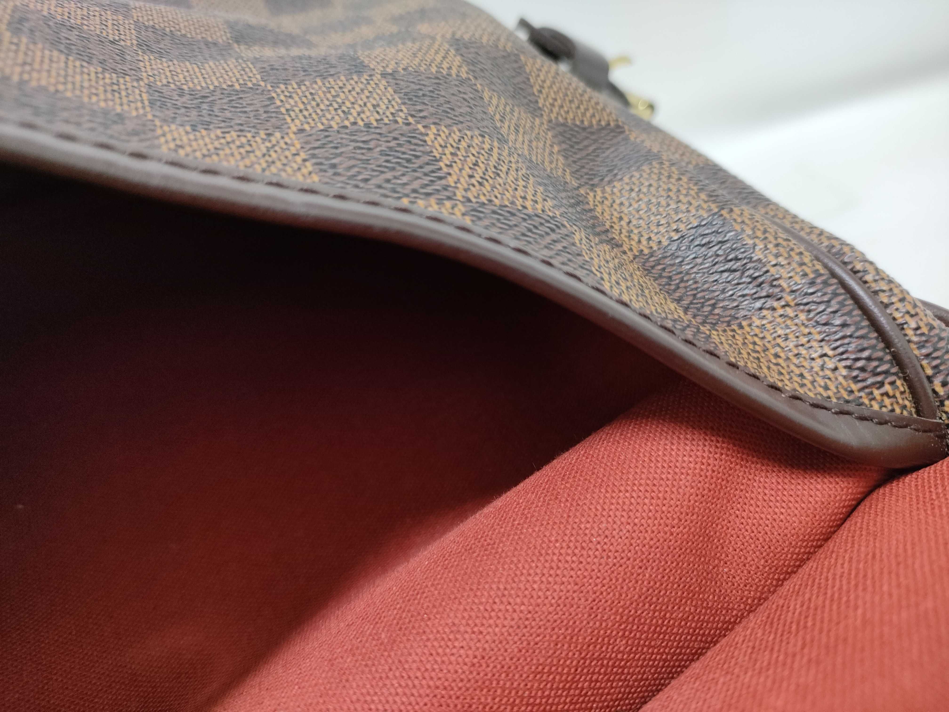 Damier Saumur 30 N48081 MB1027 Brown Shoulder Bag — view 9
