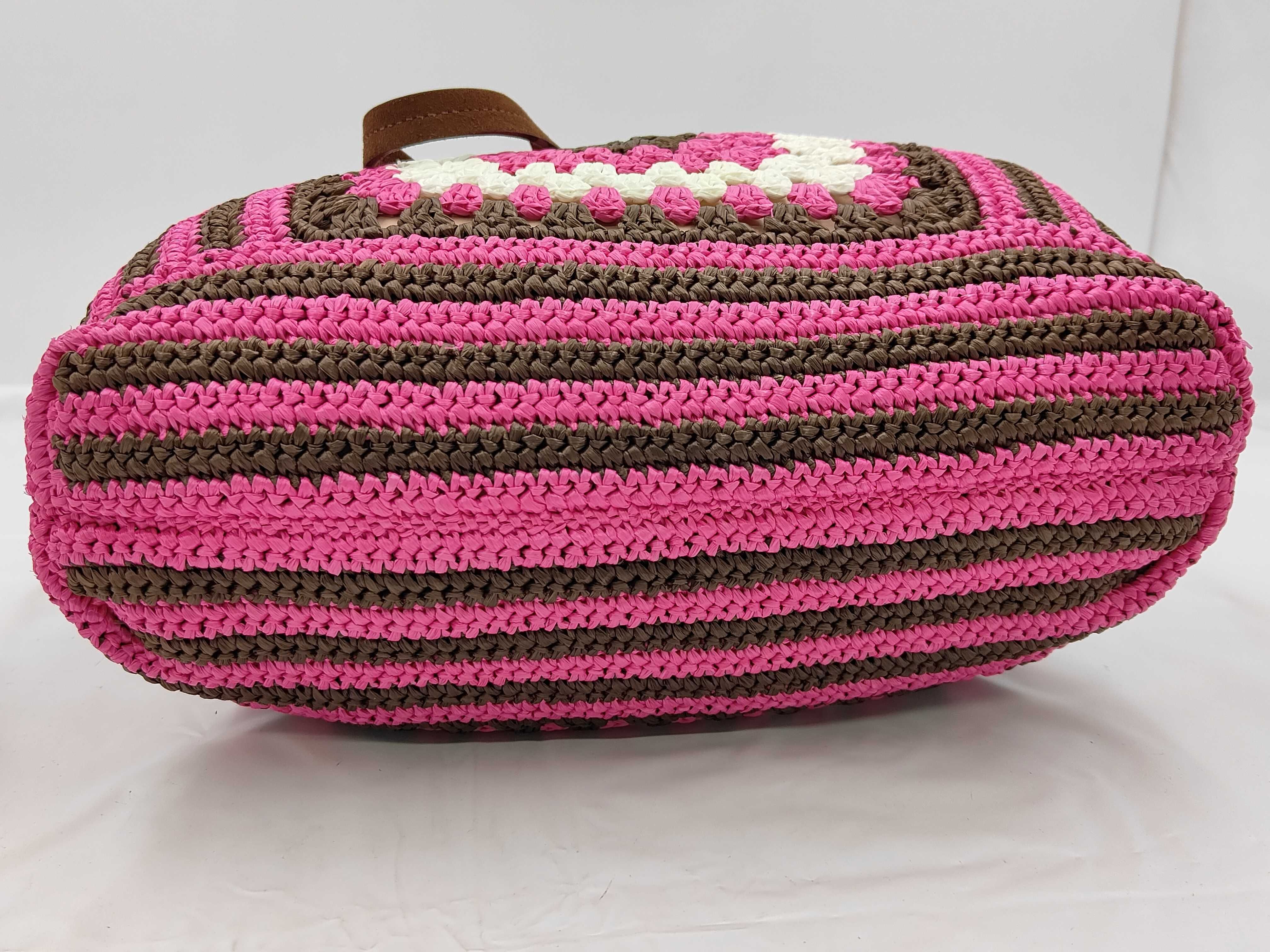 Raffia Drawstring Tote Bag — view 7