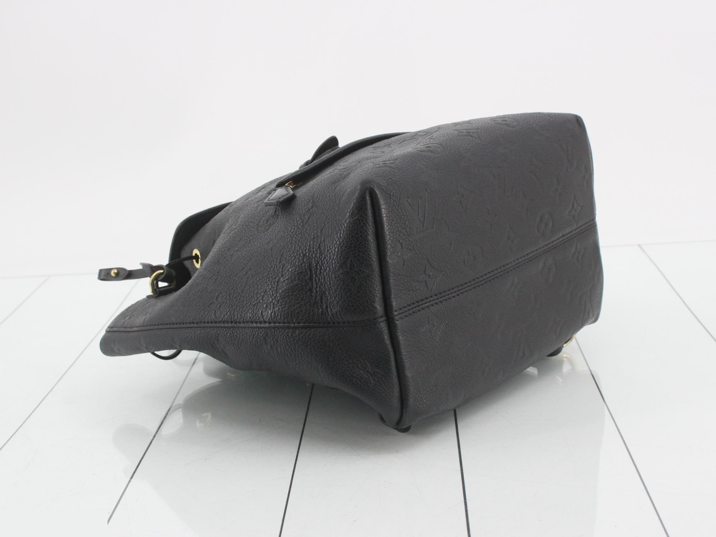 Montsouris Empreinte Backpack, Black — view 5