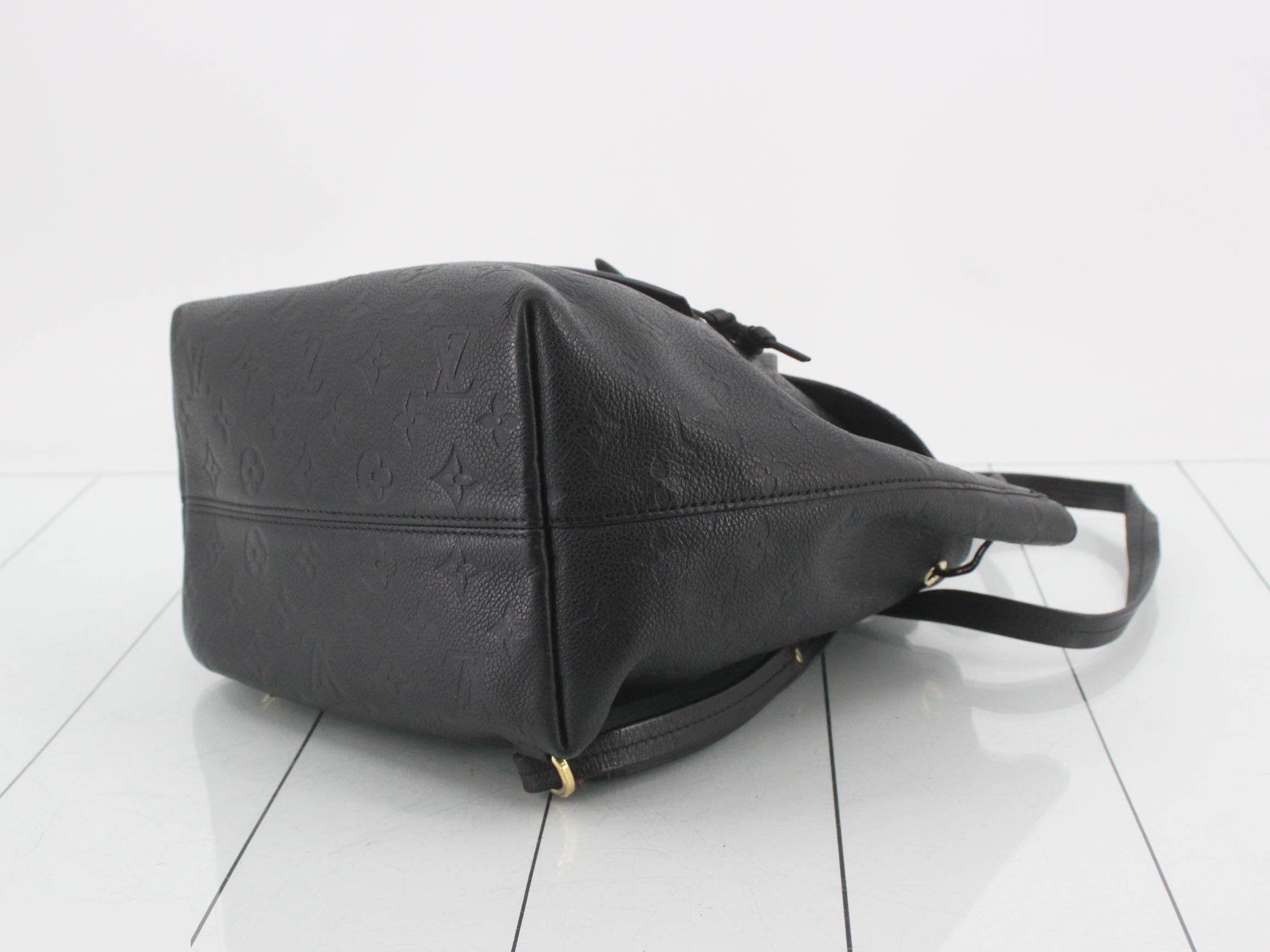 Montsouris Empreinte Backpack, Black — view 6