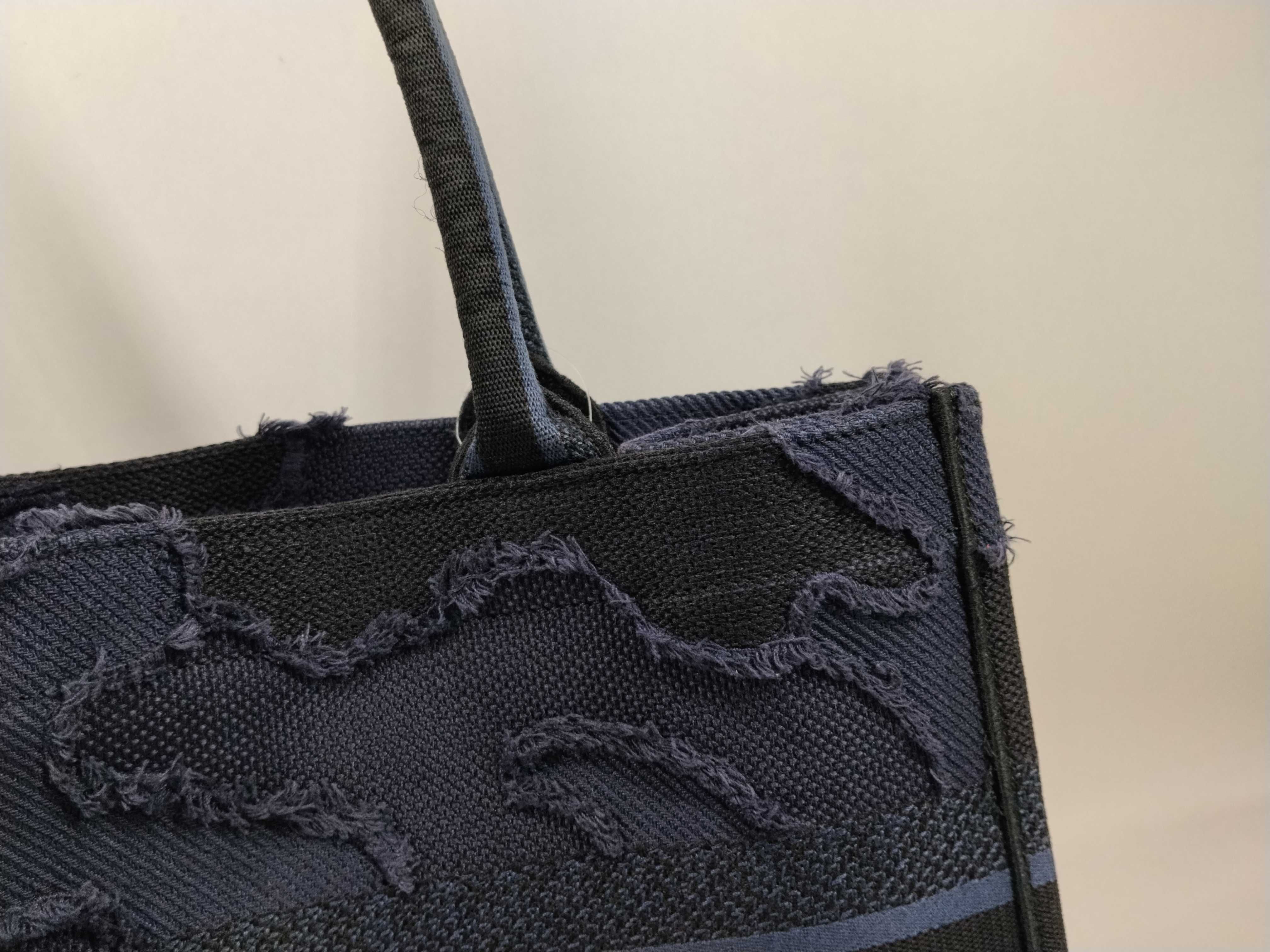 Navy Canvas Tote Bag — view 3
