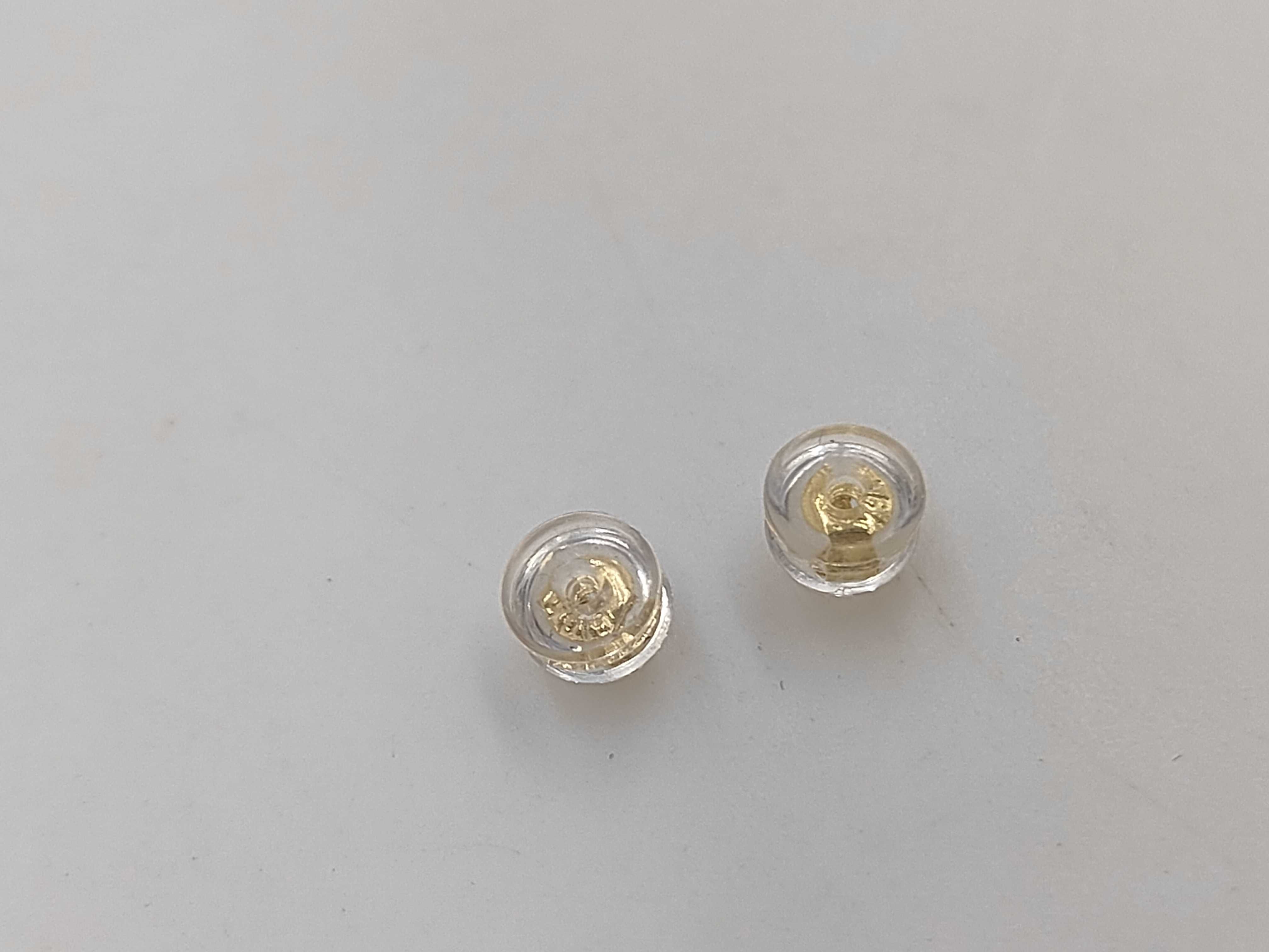 earrings, Coco Mark design, multi-colored stones, 04A. — view 4