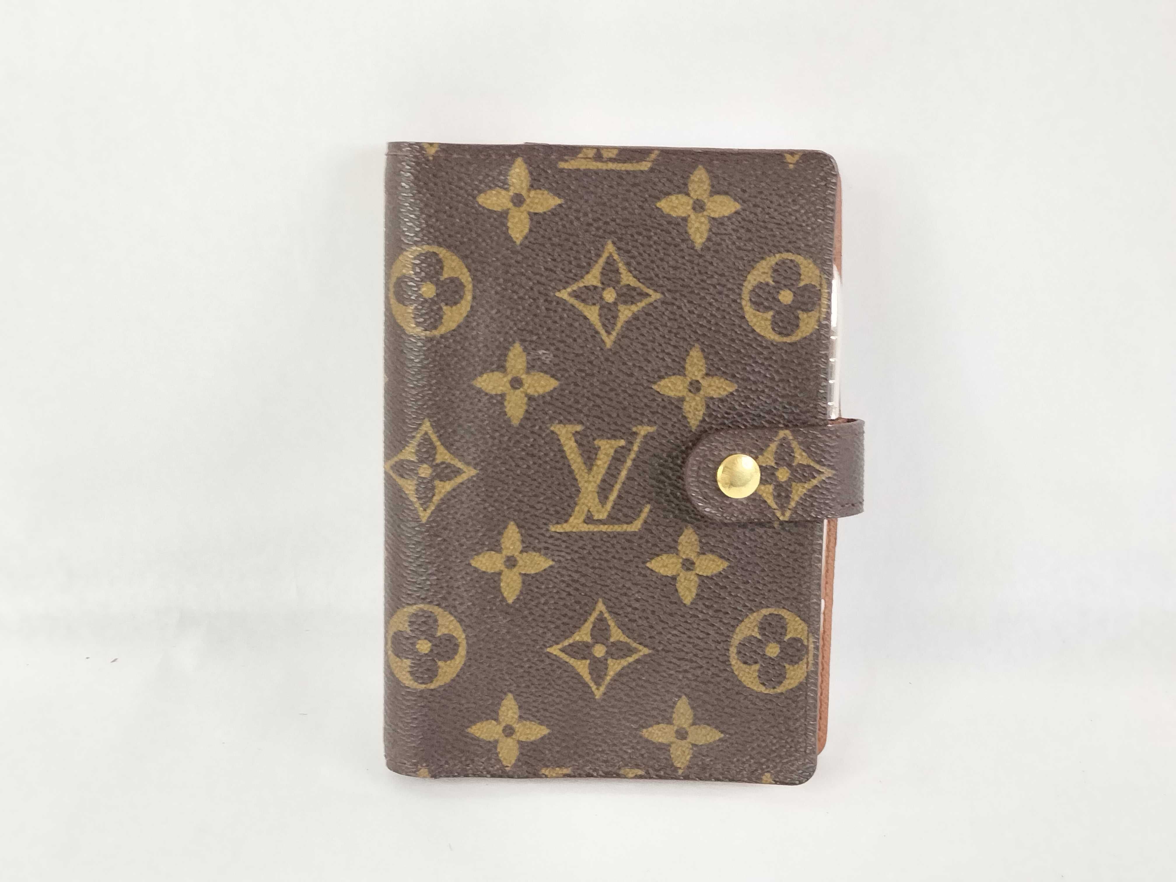 Monogram Agenda Notebook Cover with Booklet/Pen