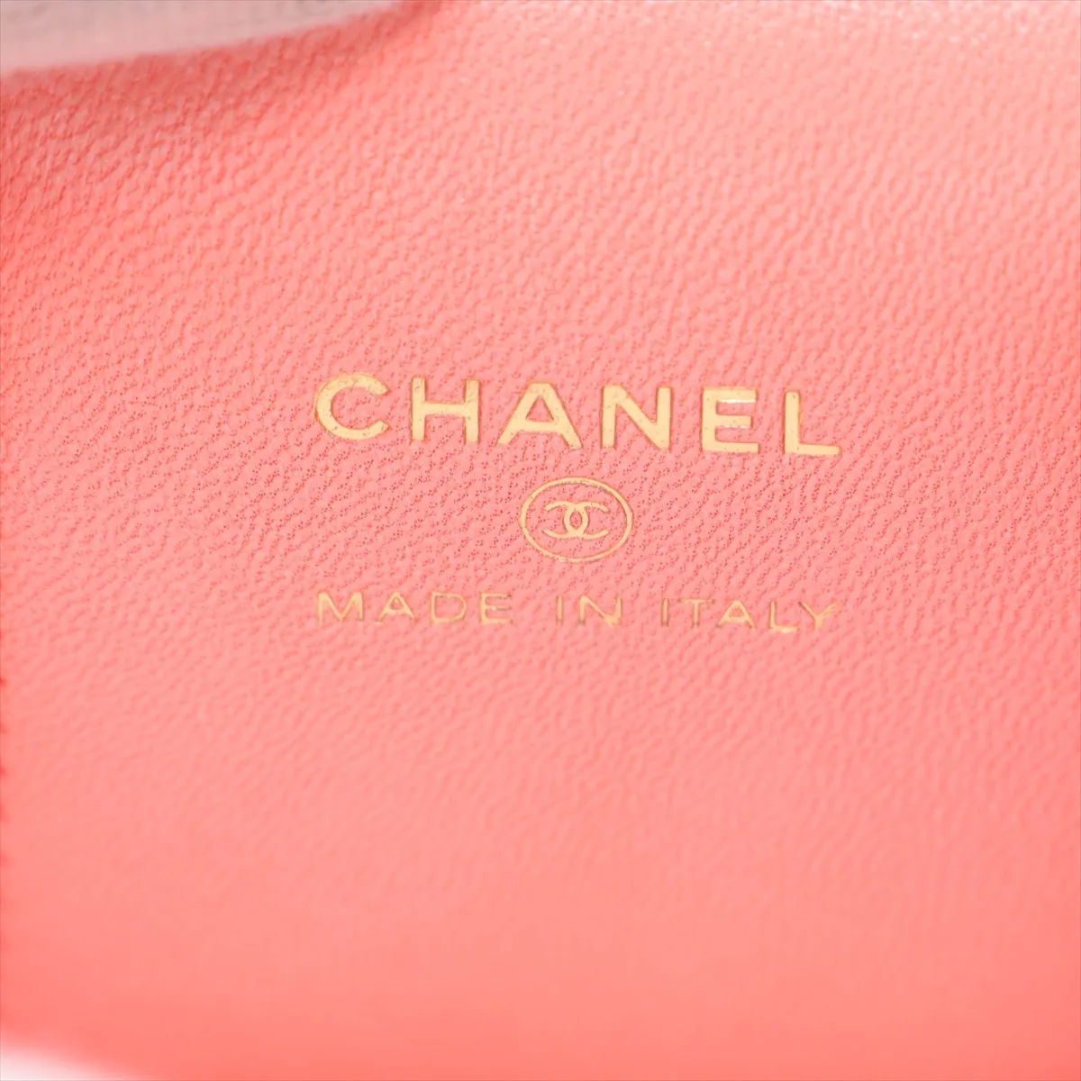 Mini Matelassé Lambskin Chain Shoulder Bag Vanity Case Pink Gold Hardware CPLHHLT2 Random Serial Number — view 8
