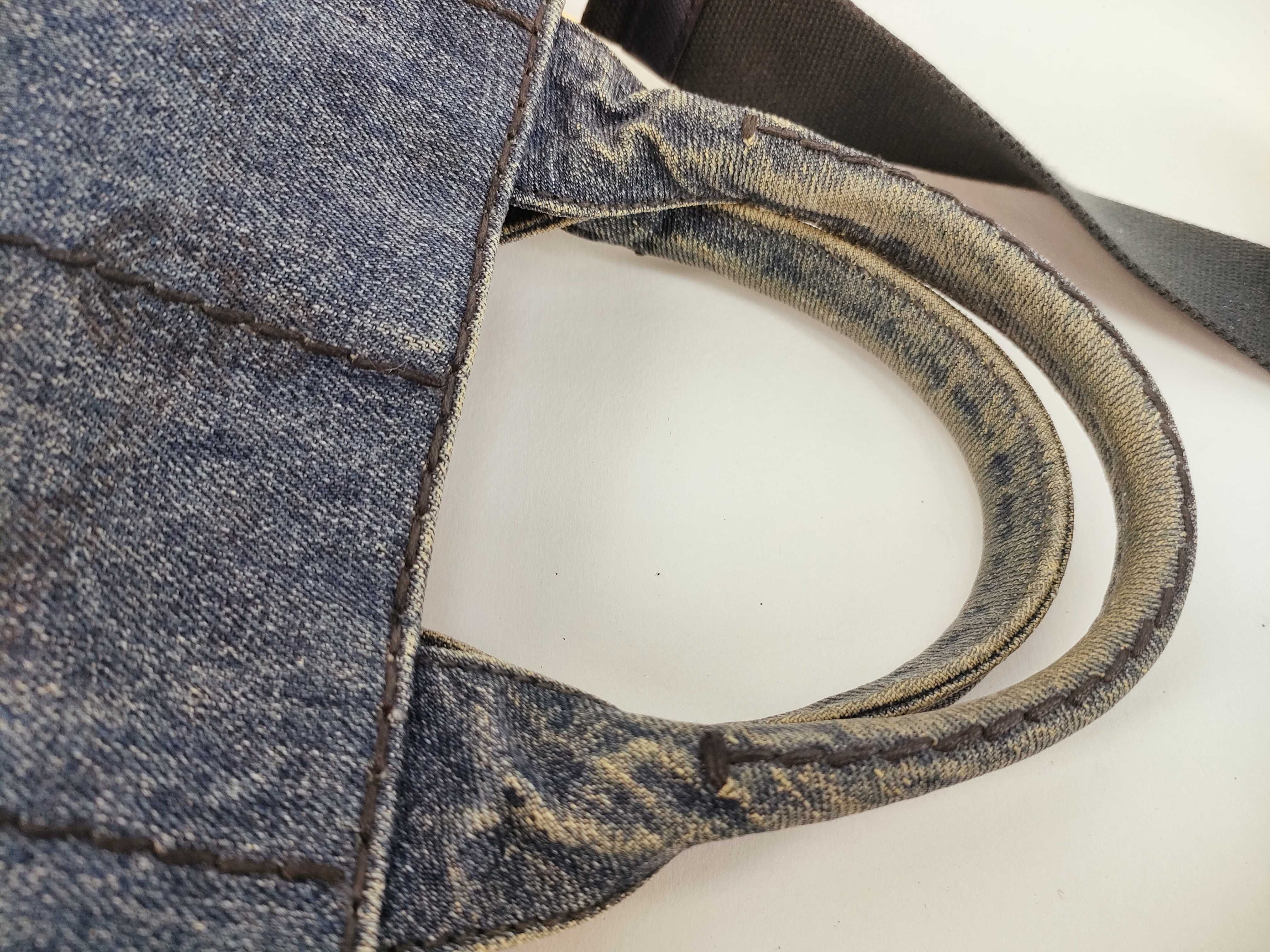 denim Canapa tote strap handbag — view 4