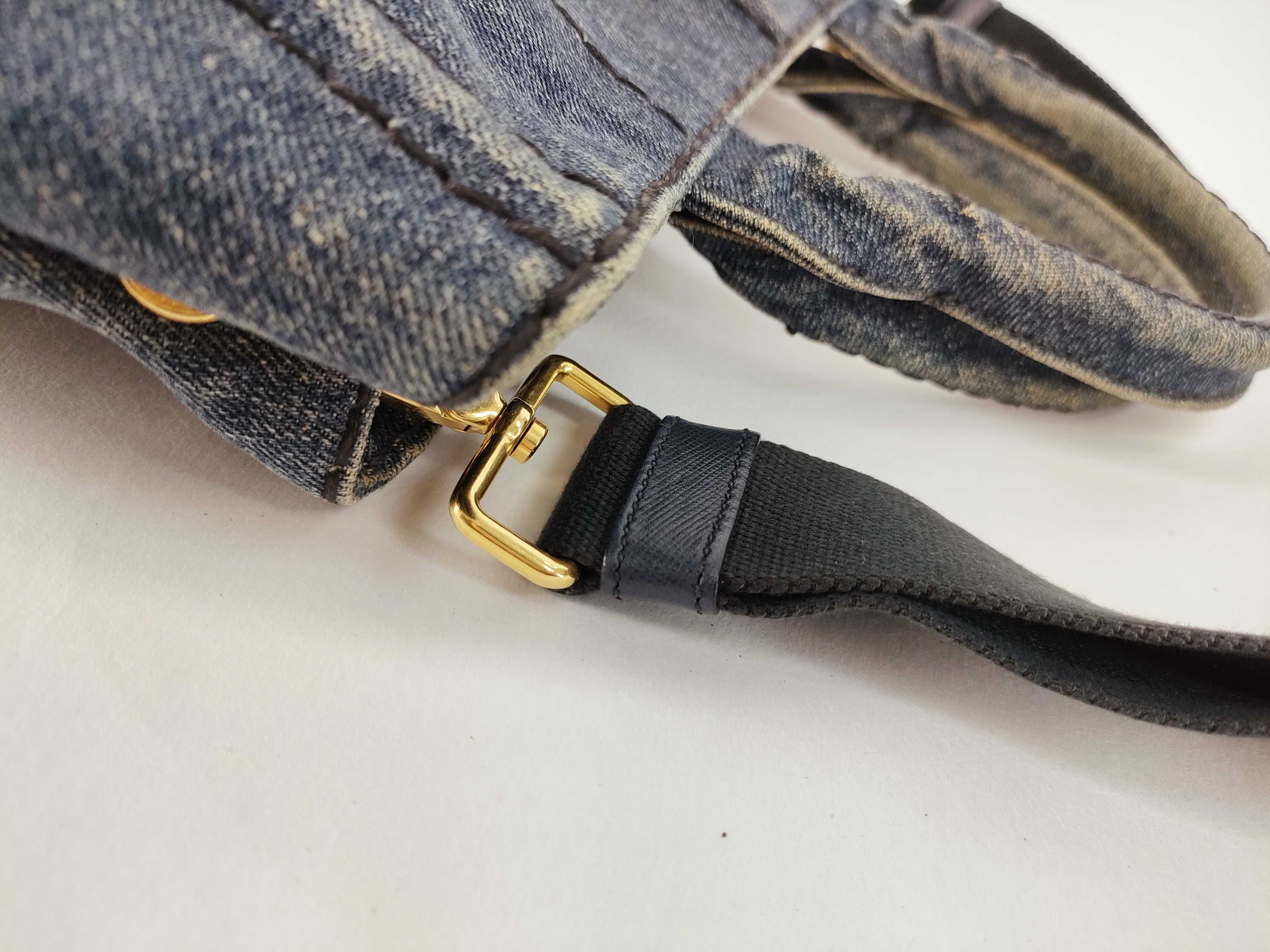 denim Canapa tote strap handbag — view 6