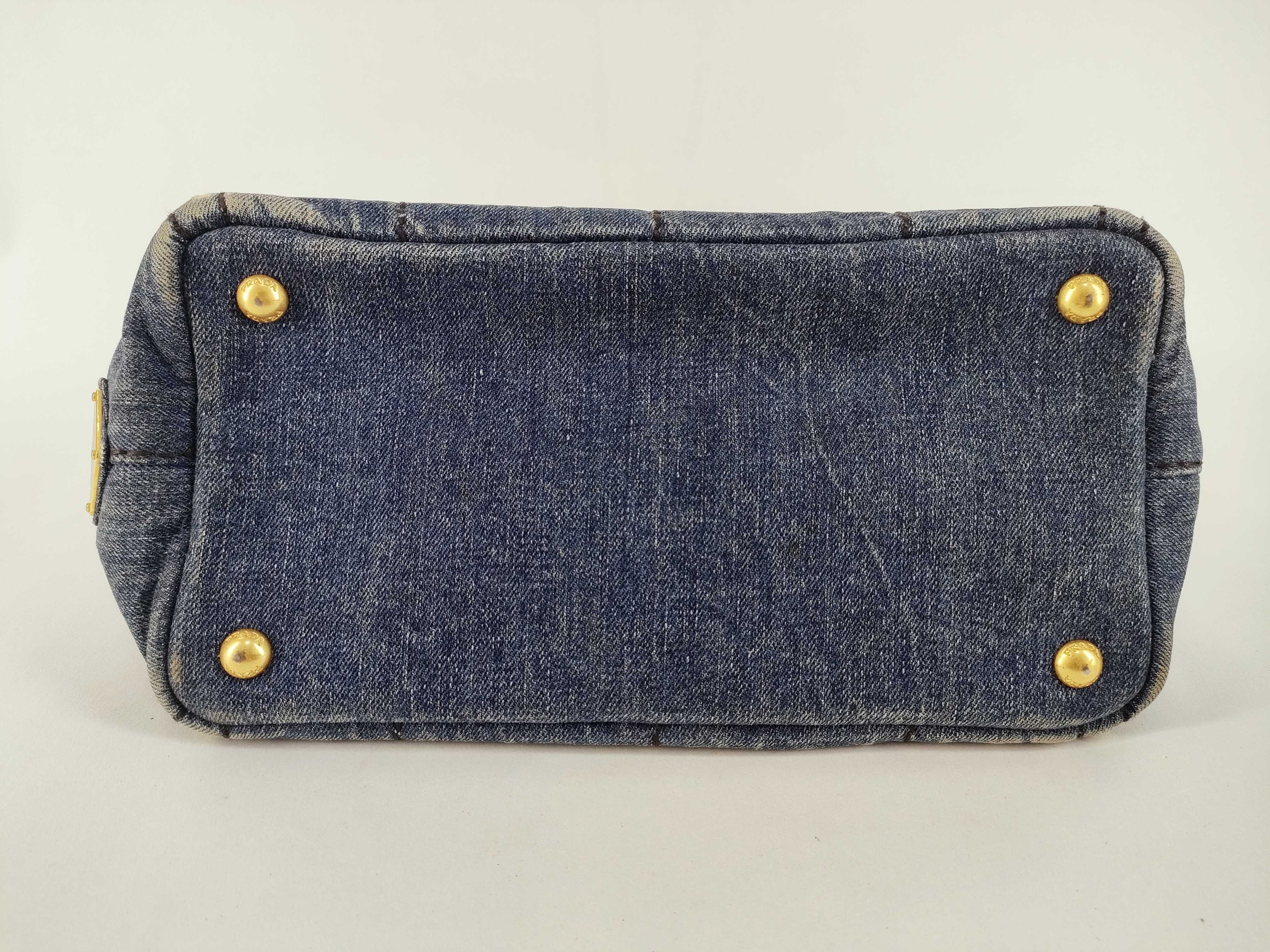 denim Canapa tote strap handbag — view 8