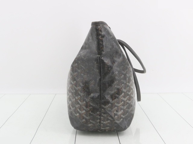 Saint Louis Black Tote Bag with Pouch — view 4
