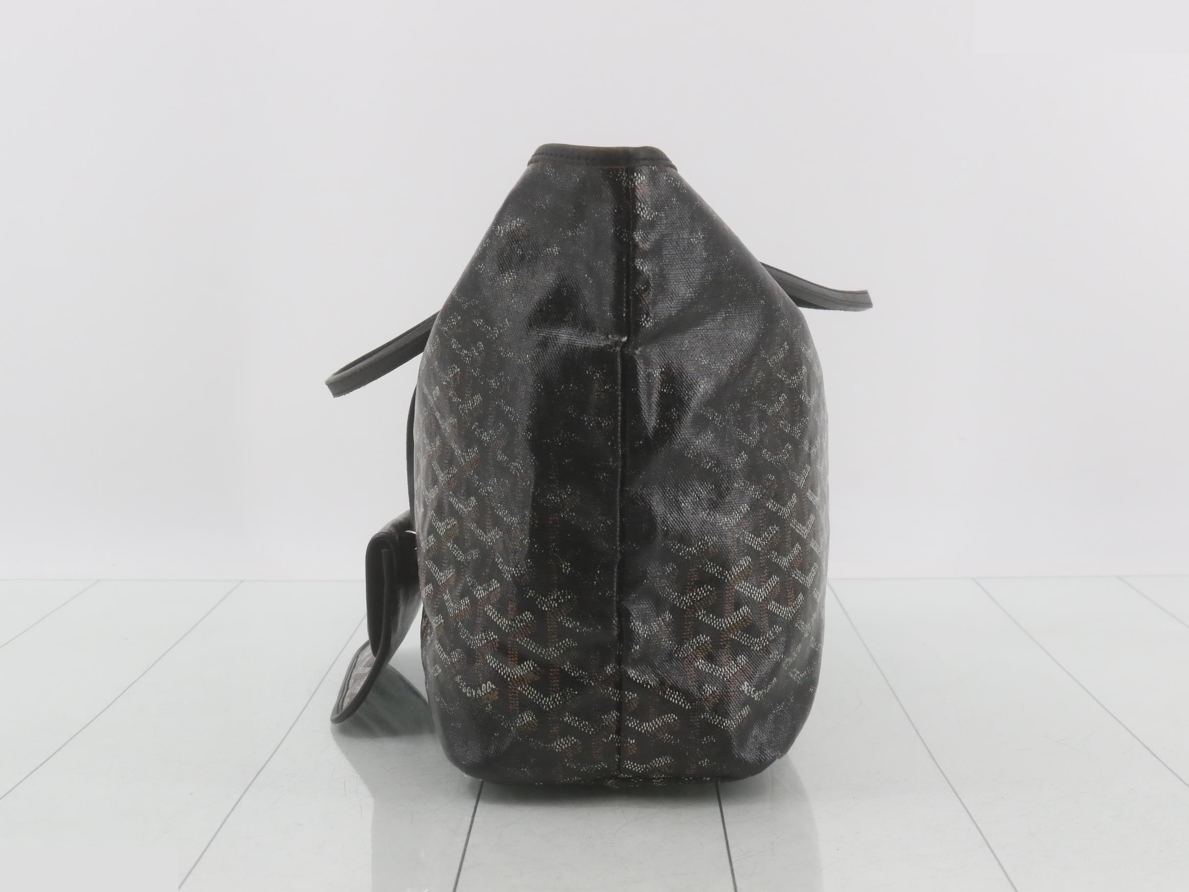 Saint Louis Black Tote Bag with Pouch — view 9
