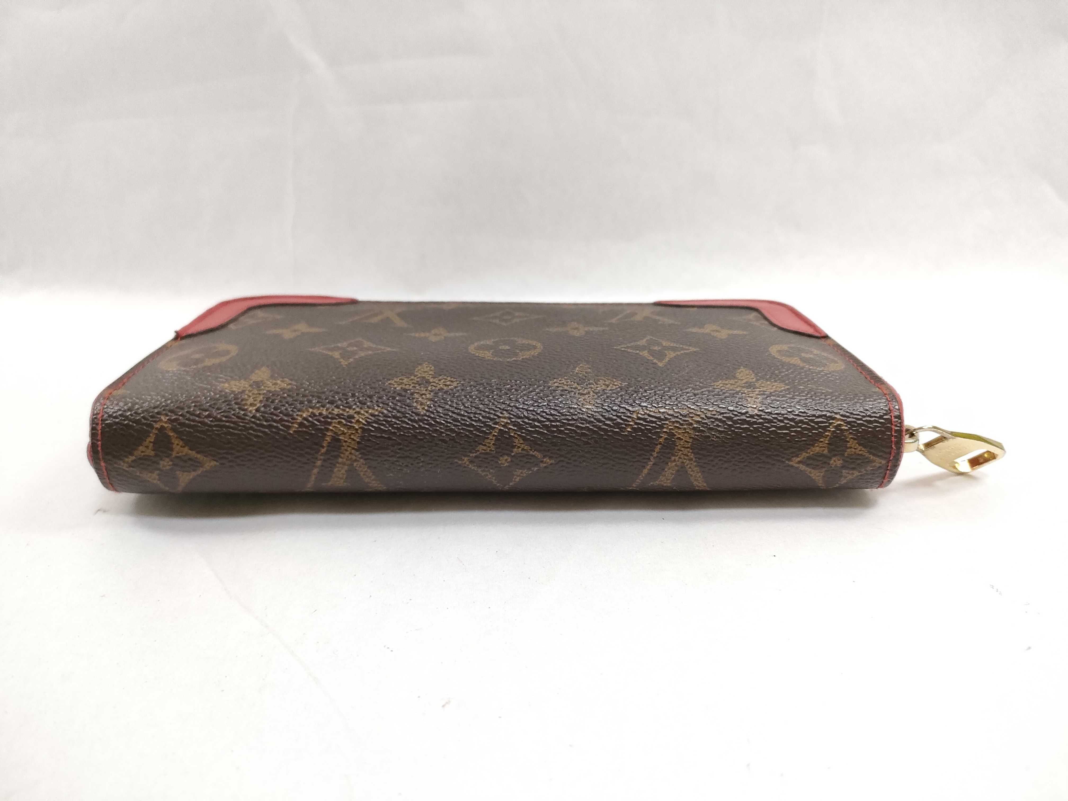 Monogram Louis Vuitton Monogram M61854 Zippy Wallet Retiro Coquelicot MI4156 Wallet — view 5