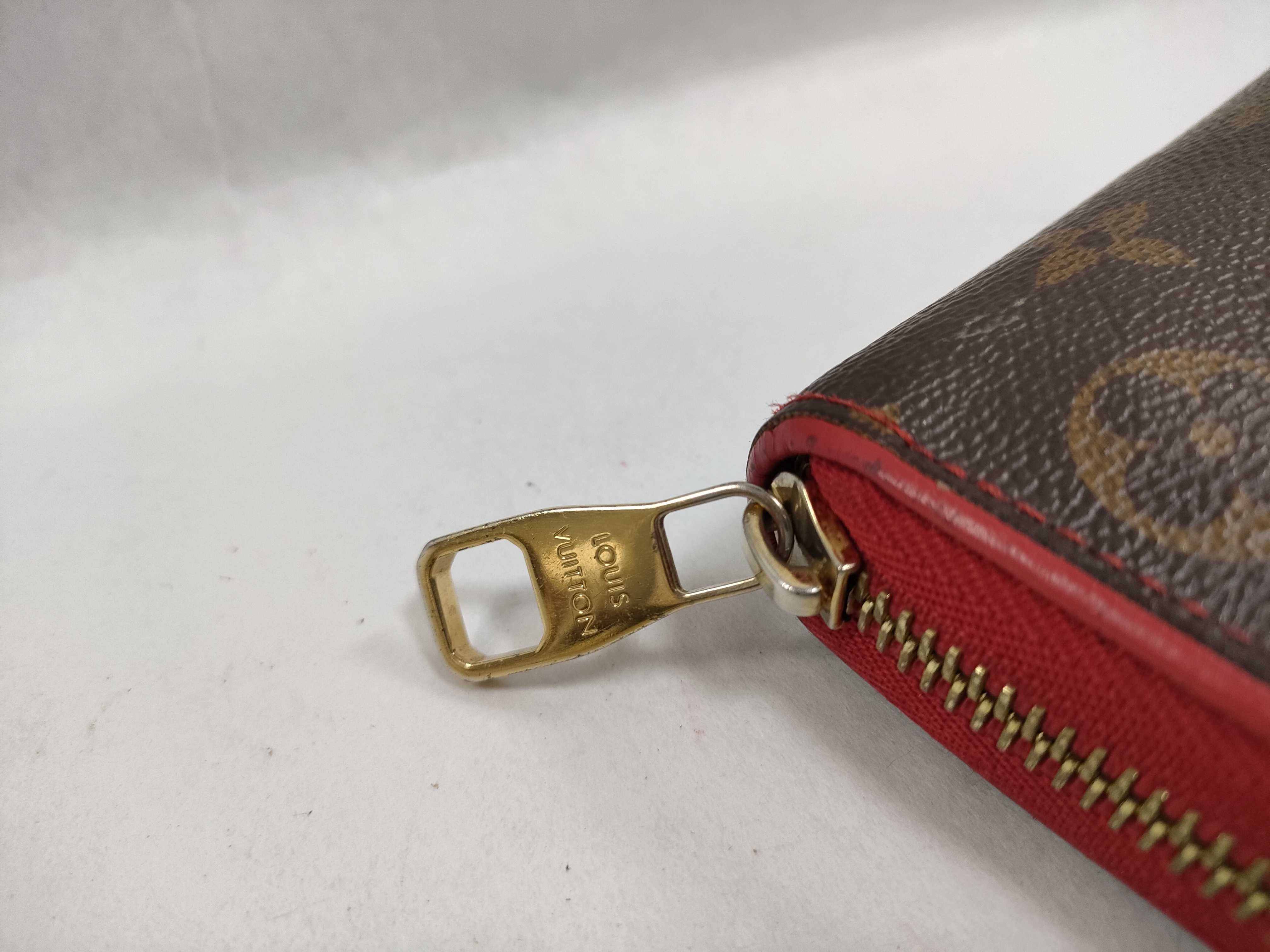 Monogram Louis Vuitton Monogram M61854 Zippy Wallet Retiro Coquelicot MI4156 Wallet — view 7