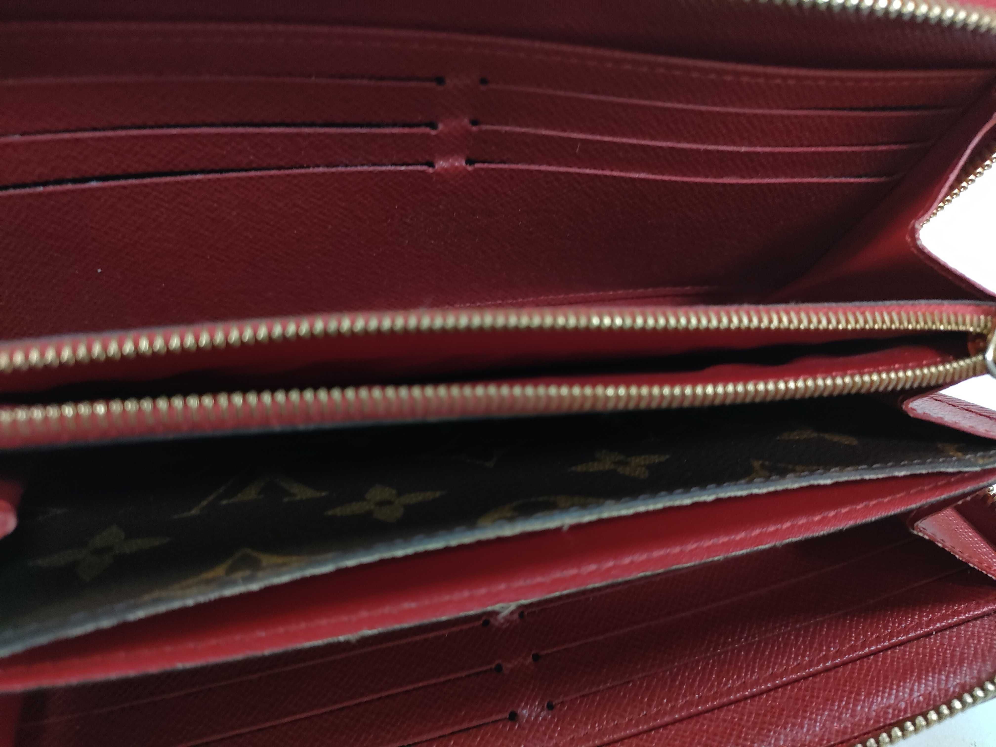 Monogram Louis Vuitton Monogram M61854 Zippy Wallet Retiro Coquelicot MI4156 Wallet — view 8