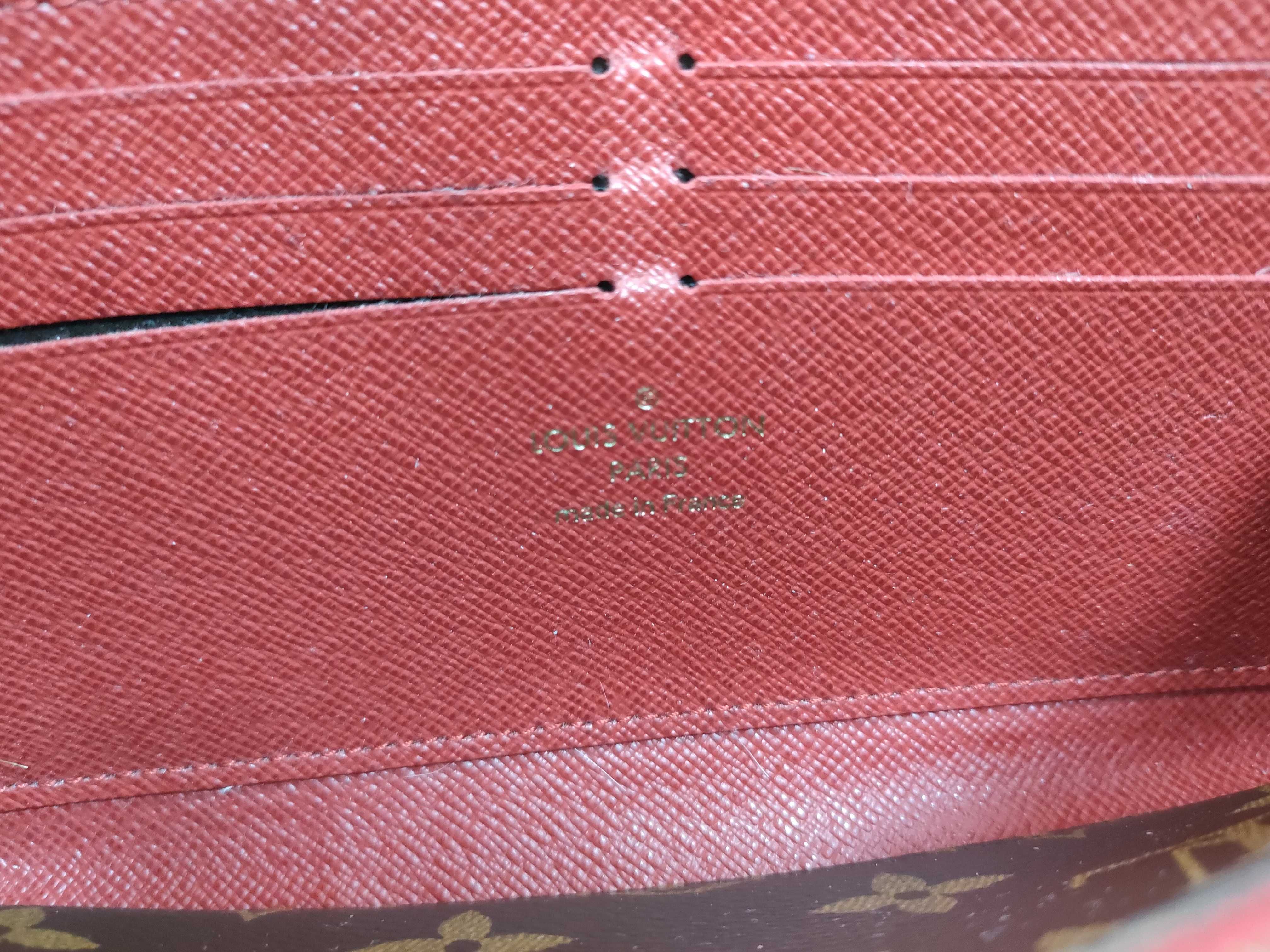 Monogram Louis Vuitton Monogram M61854 Zippy Wallet Retiro Coquelicot MI4156 Wallet — view 9