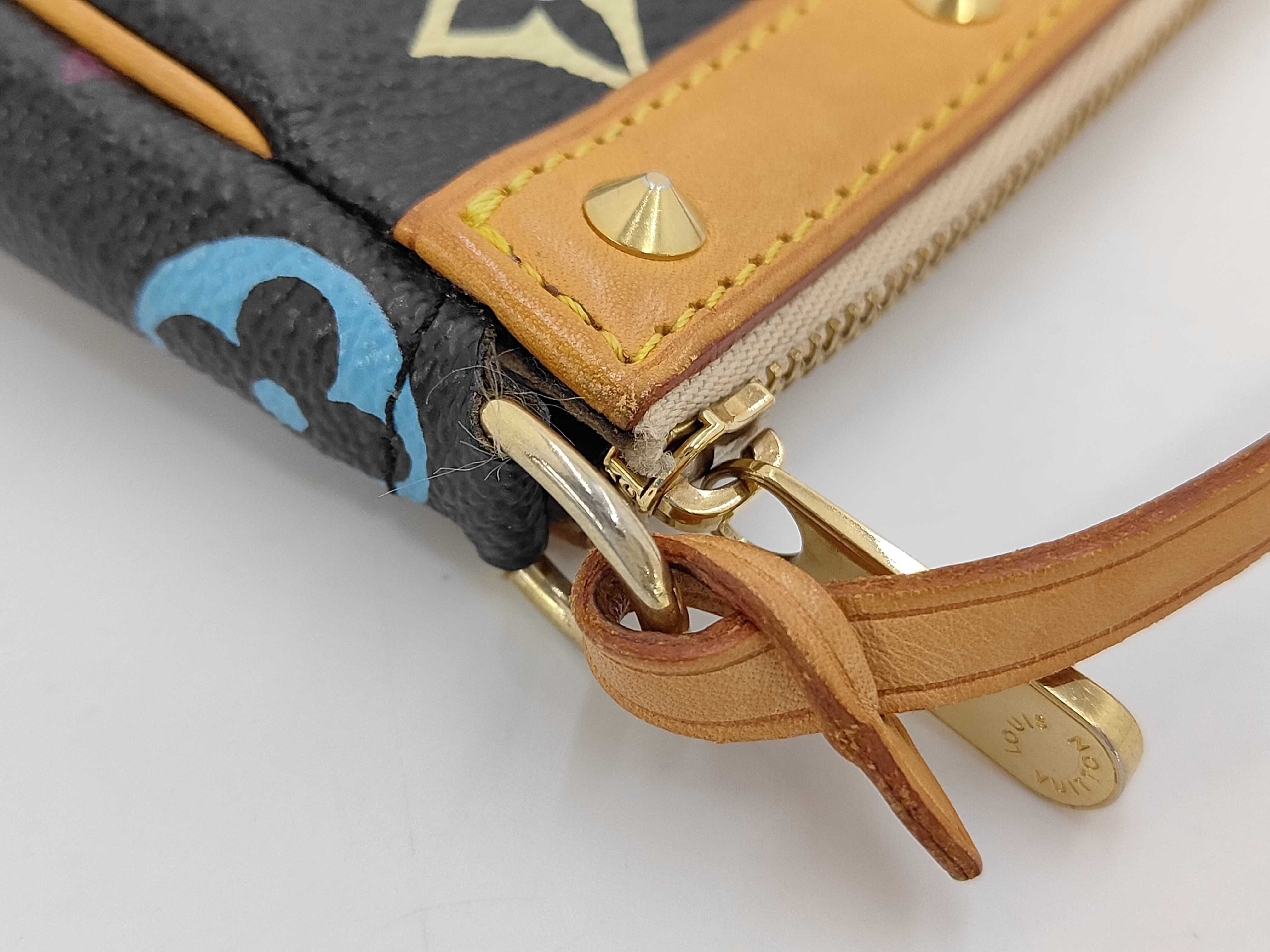 Monogram Multicolor Pochette Accessoires Monogram Multicolor Handbag Pouch — view 5