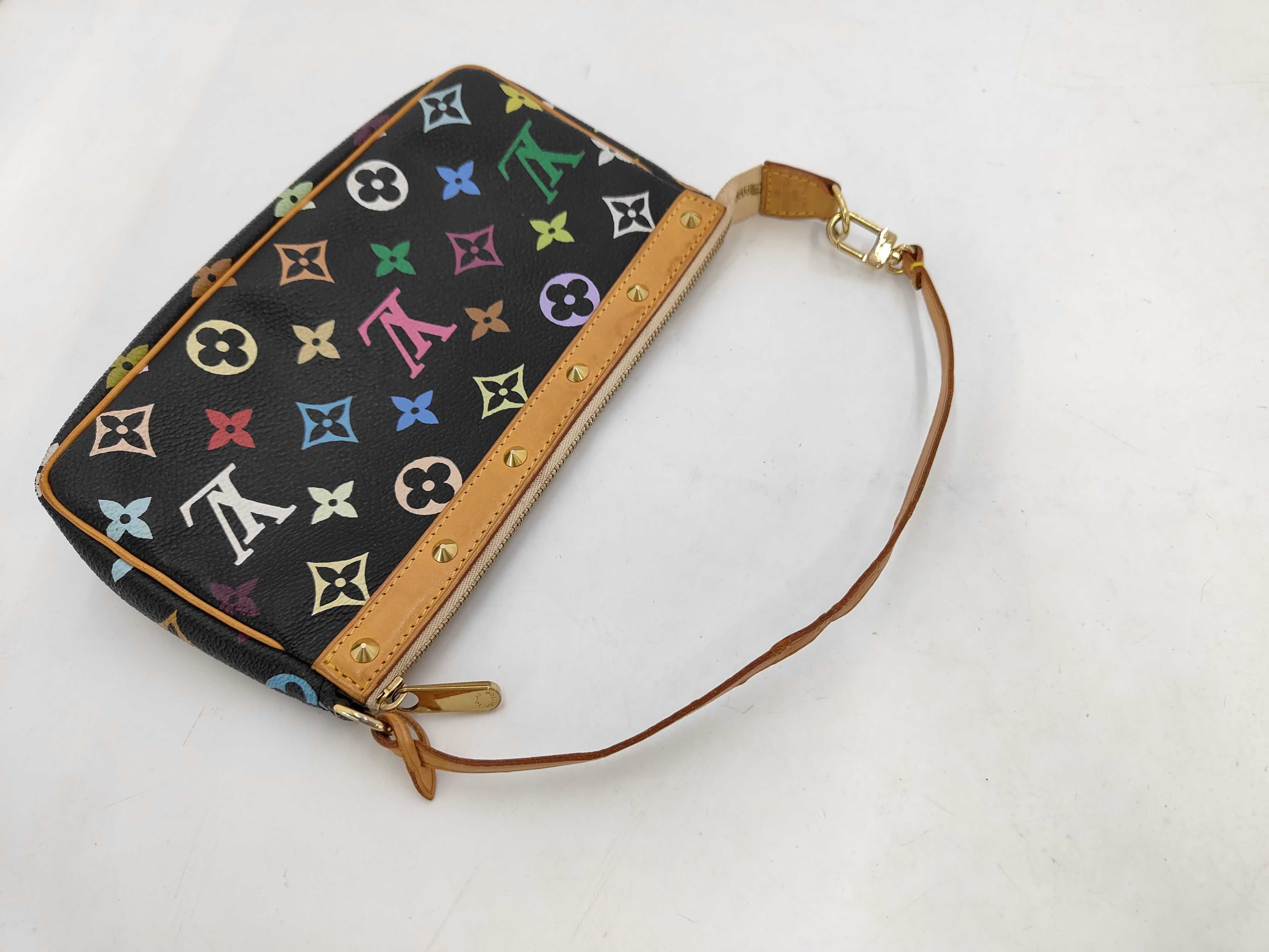 Monogram Multicolor Pochette Accessoires Monogram Multicolor Handbag Pouch — view 6
