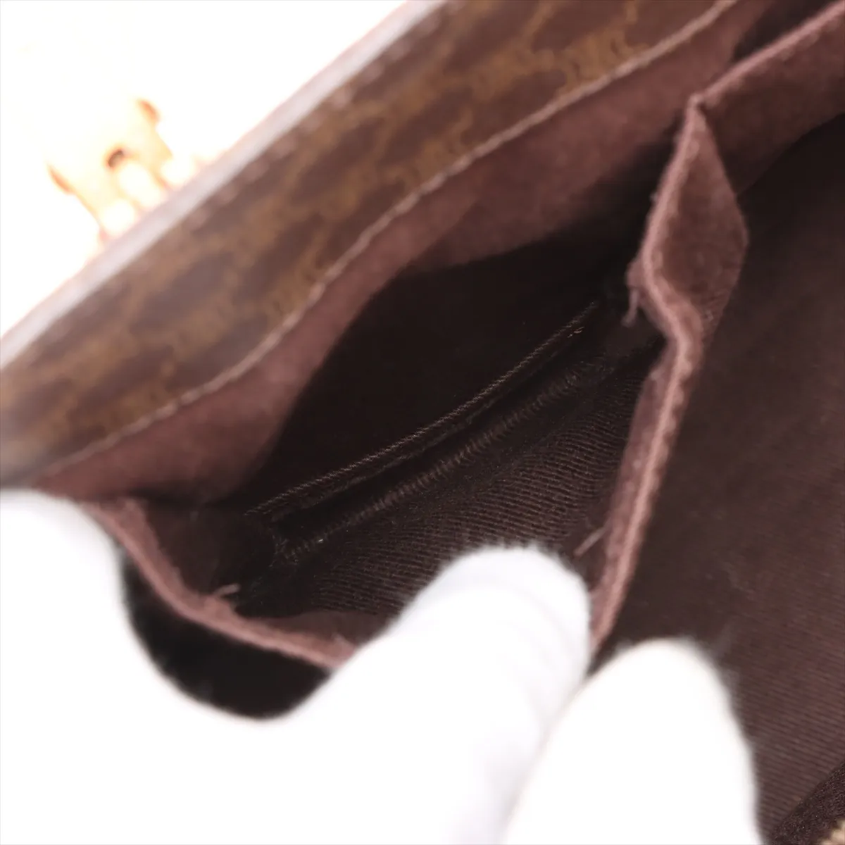 Macadam PVC x Leather Tote Bag Brown — view 10