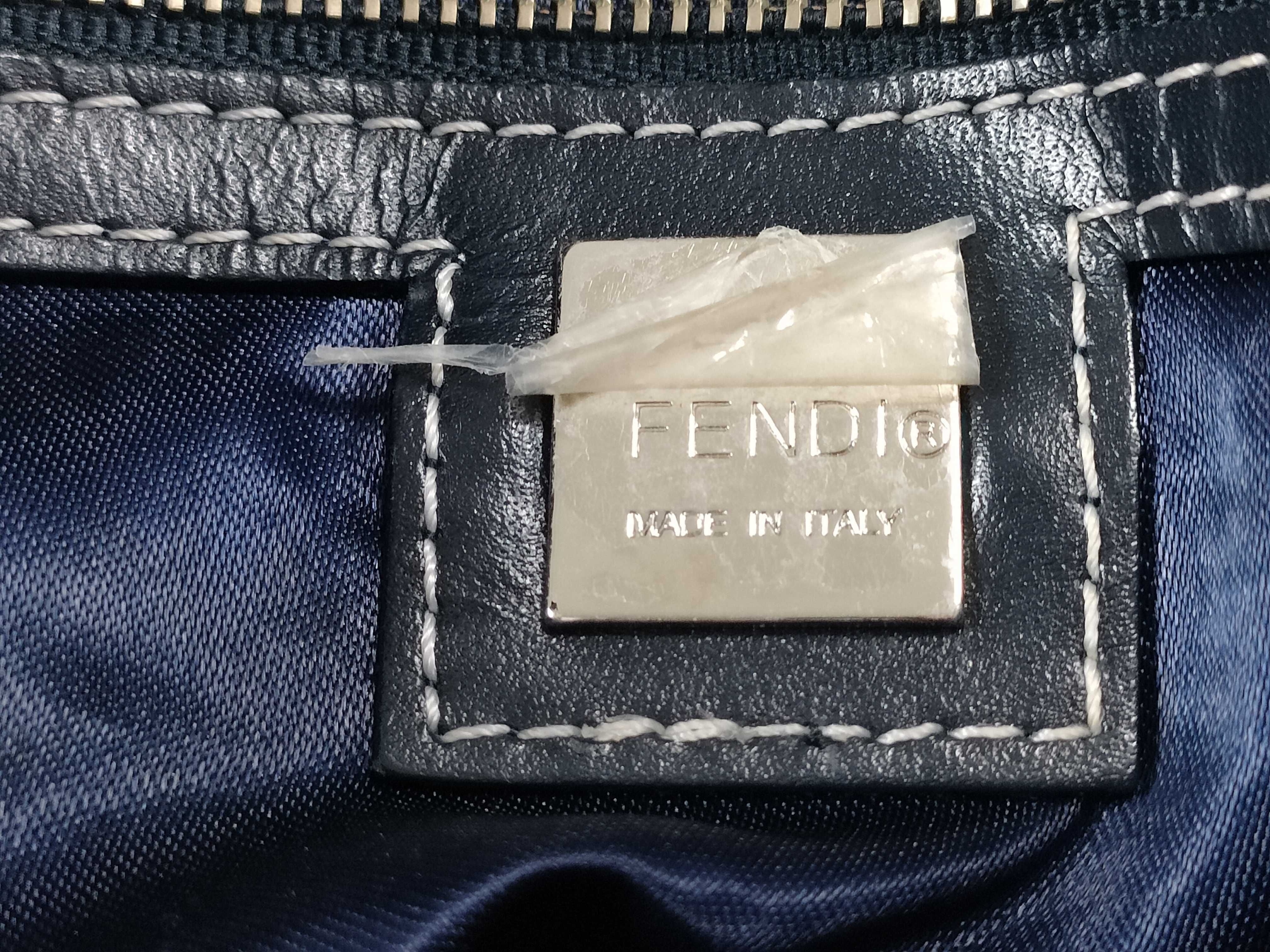 Mamma Fendi Zucca Shoulder Bag — view 12