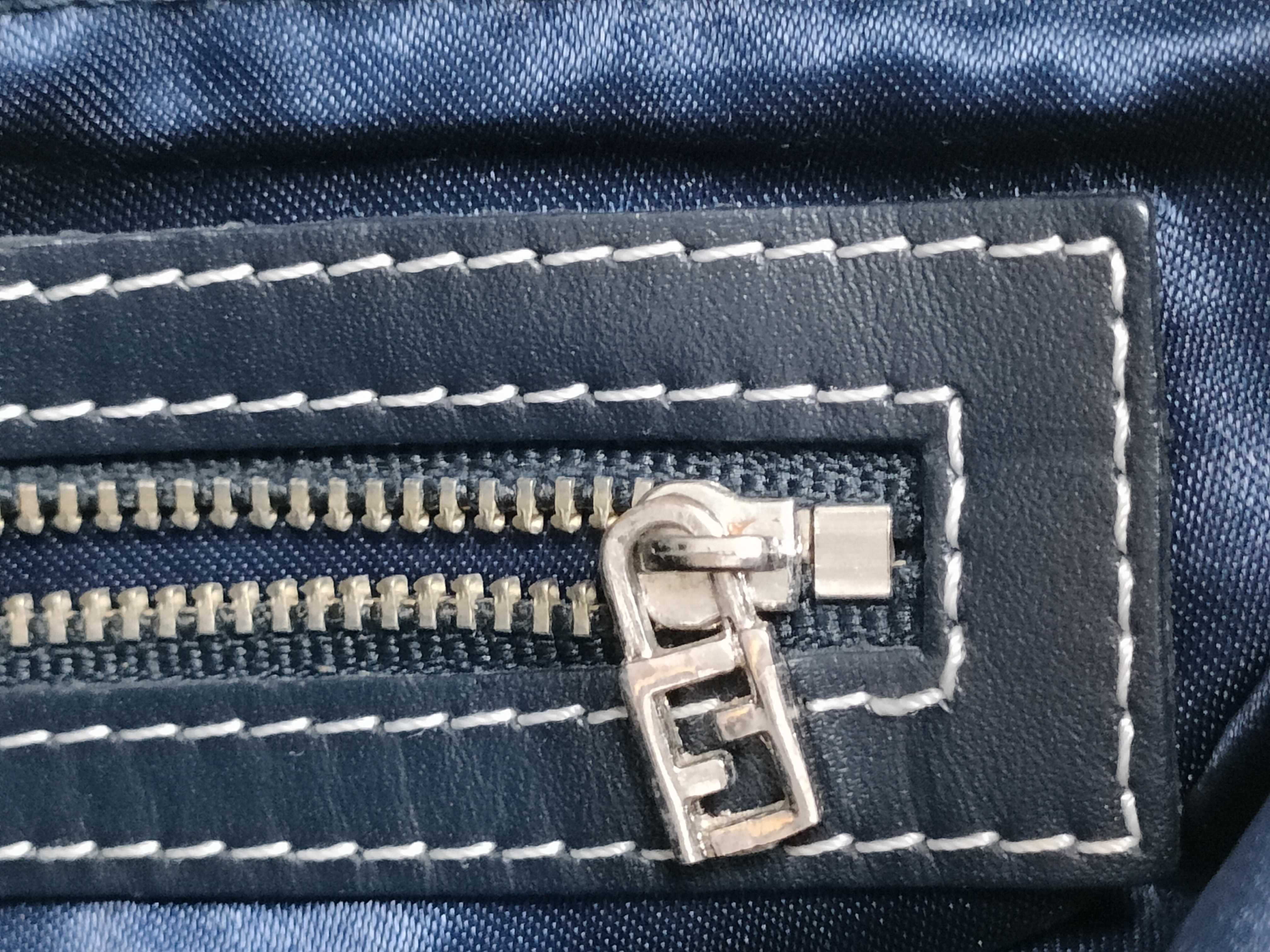 Mamma Fendi Zucca Shoulder Bag — view 14