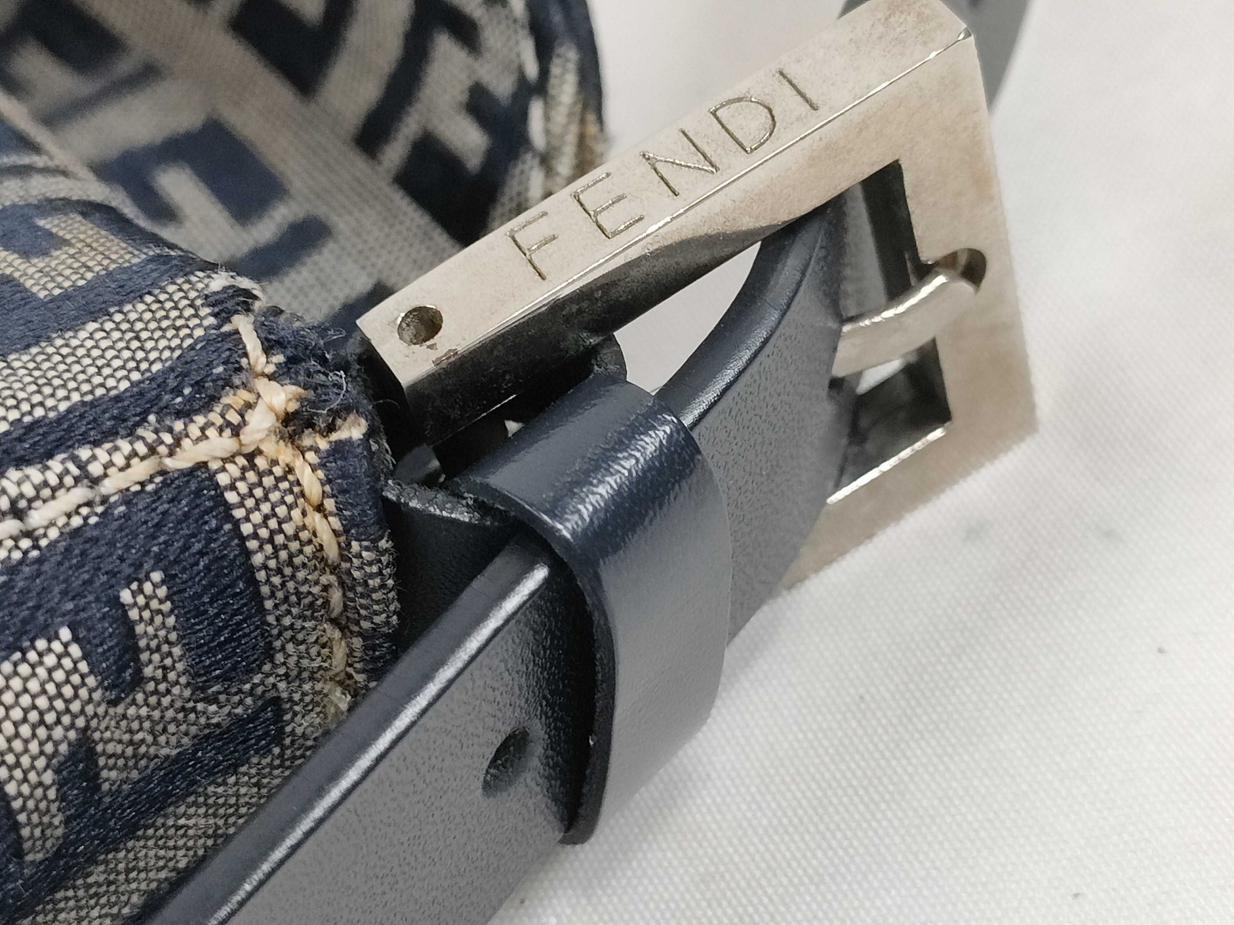 Mamma Fendi Zucca Shoulder Bag — view 5