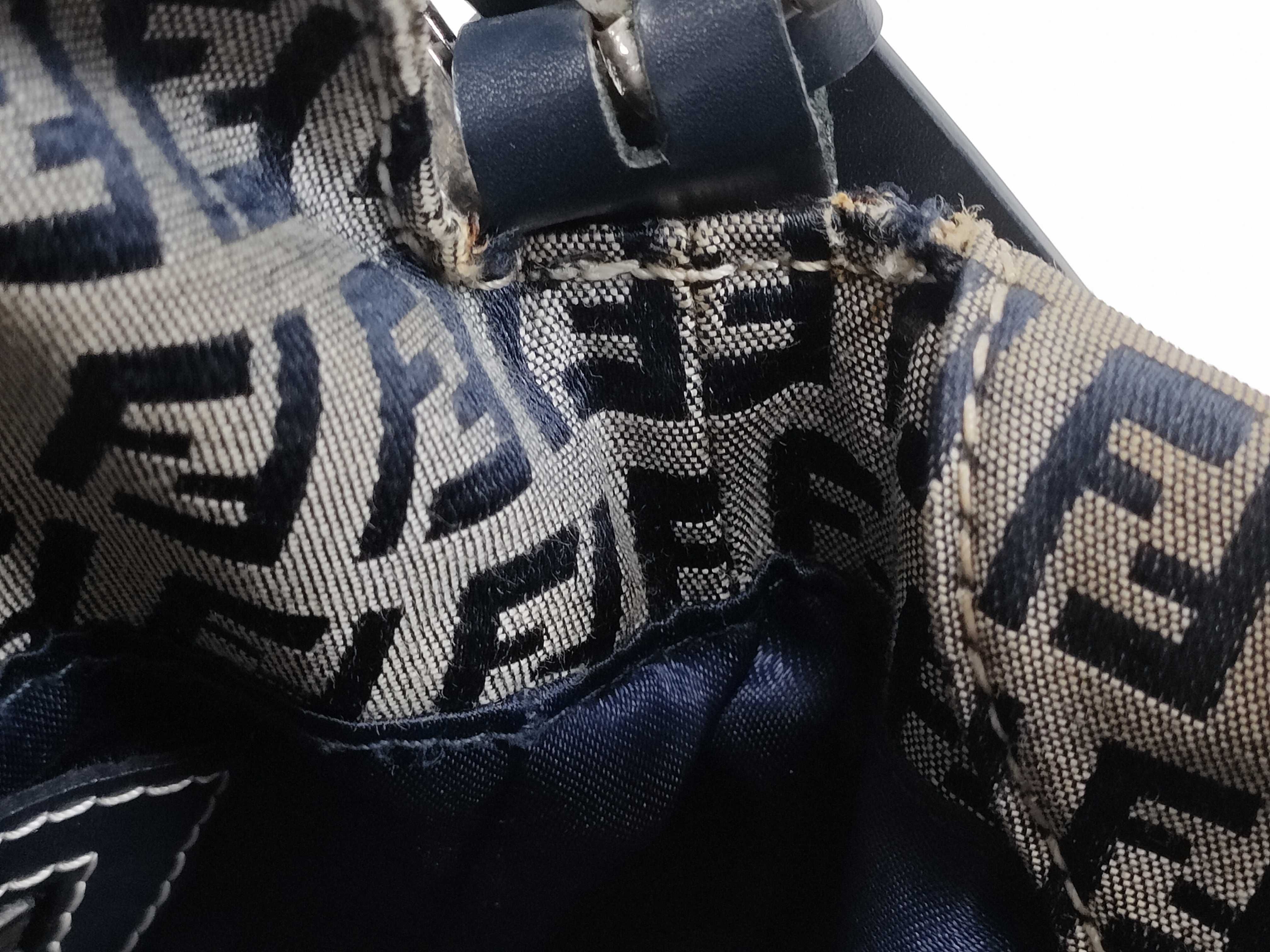 Mamma Fendi Zucca Shoulder Bag — view 9