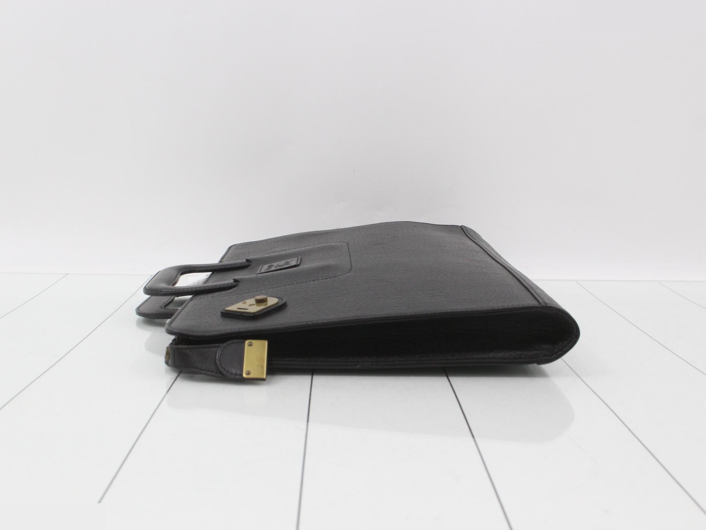 Leather business bag — view 4