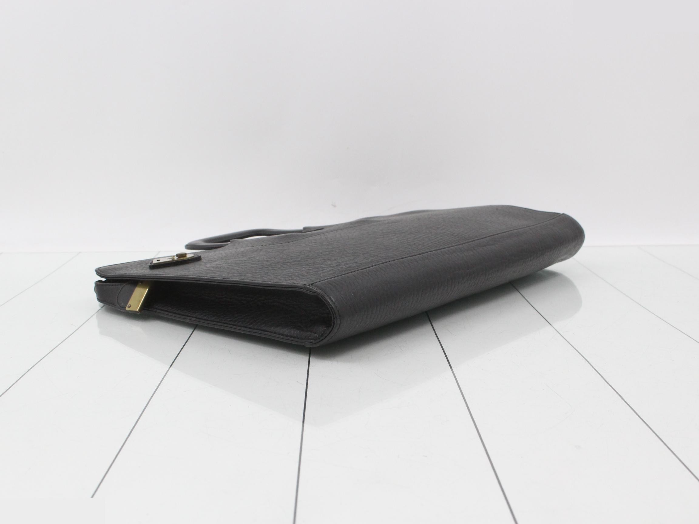 Leather business bag — view 5
