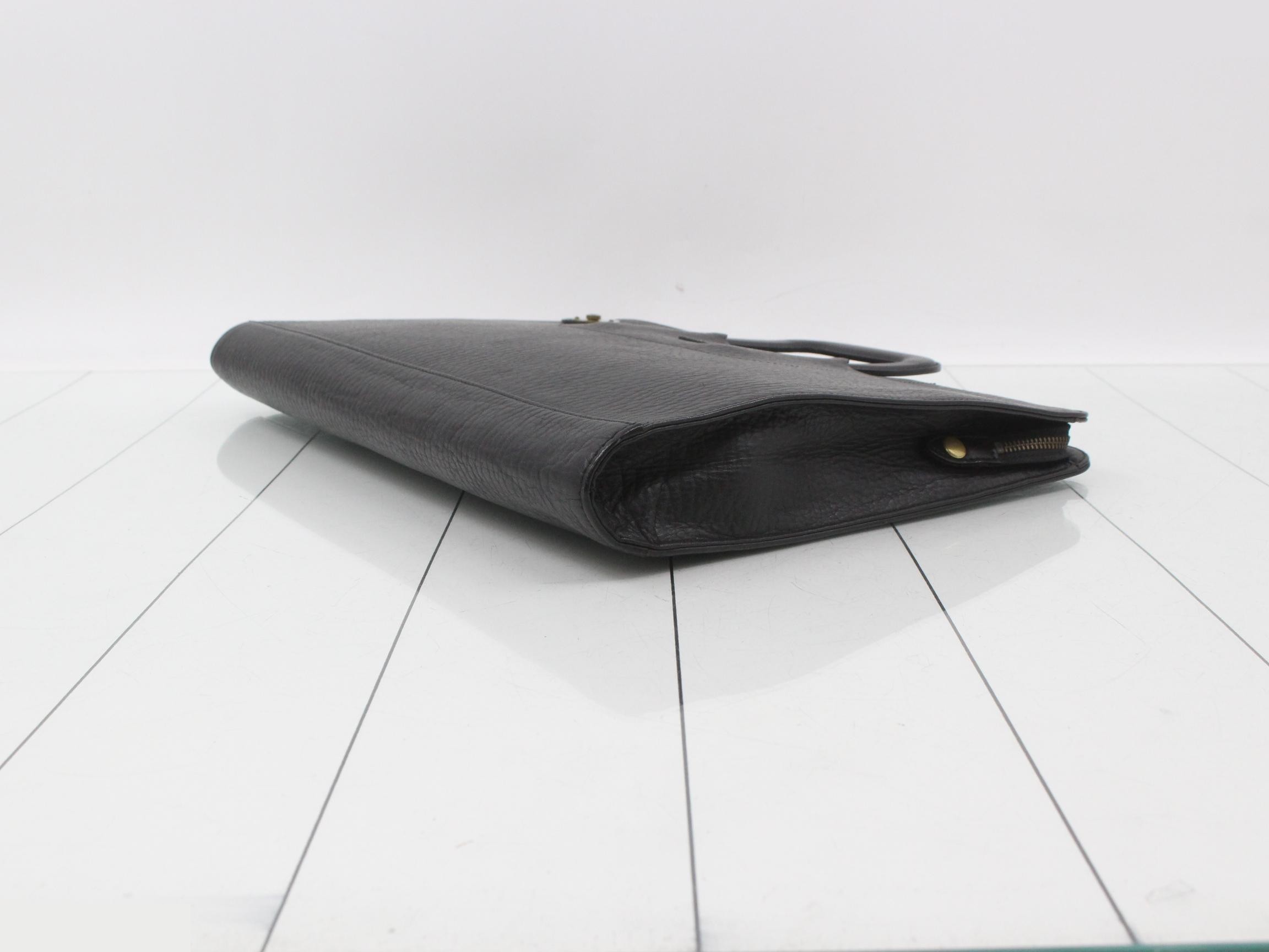 Leather business bag — view 6